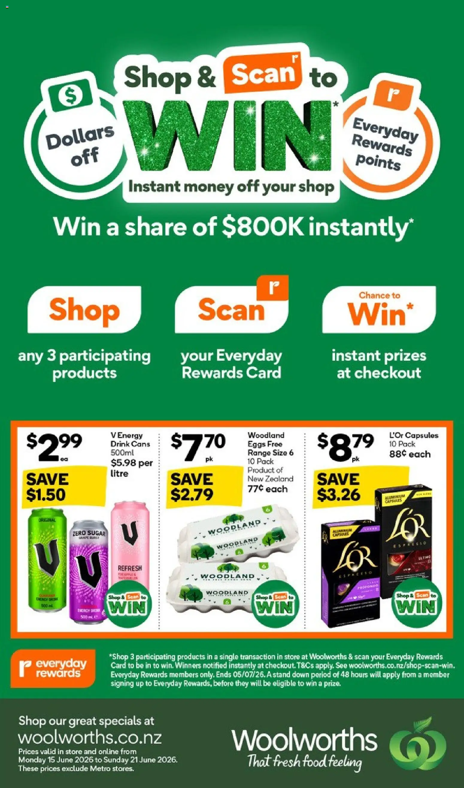 Preview of catalogue South Island Mailer from shop Woolworths valid 15 Jun 2026
