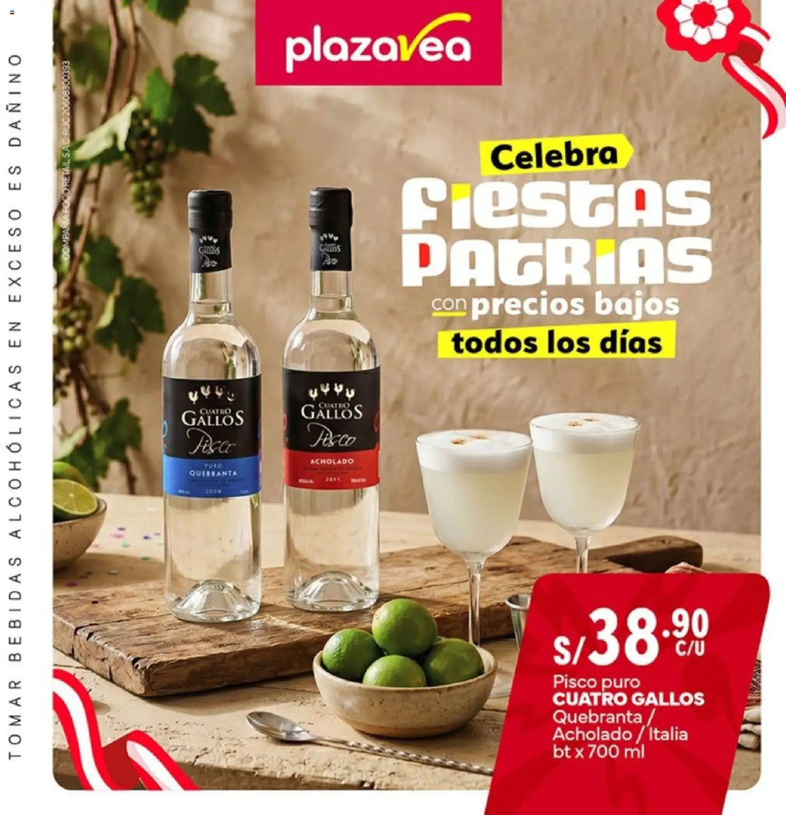 Vista previa de Catálogo Plaza Vea - Especial Fiestas Patrias de la tienda Plaza Vea válido desde 13/07/2026