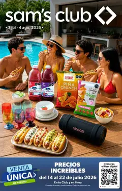 Vista previa las ofertas de la tienda Sam's Club - Sam's Club catálogo Cuponera desde el 03/07/2026 