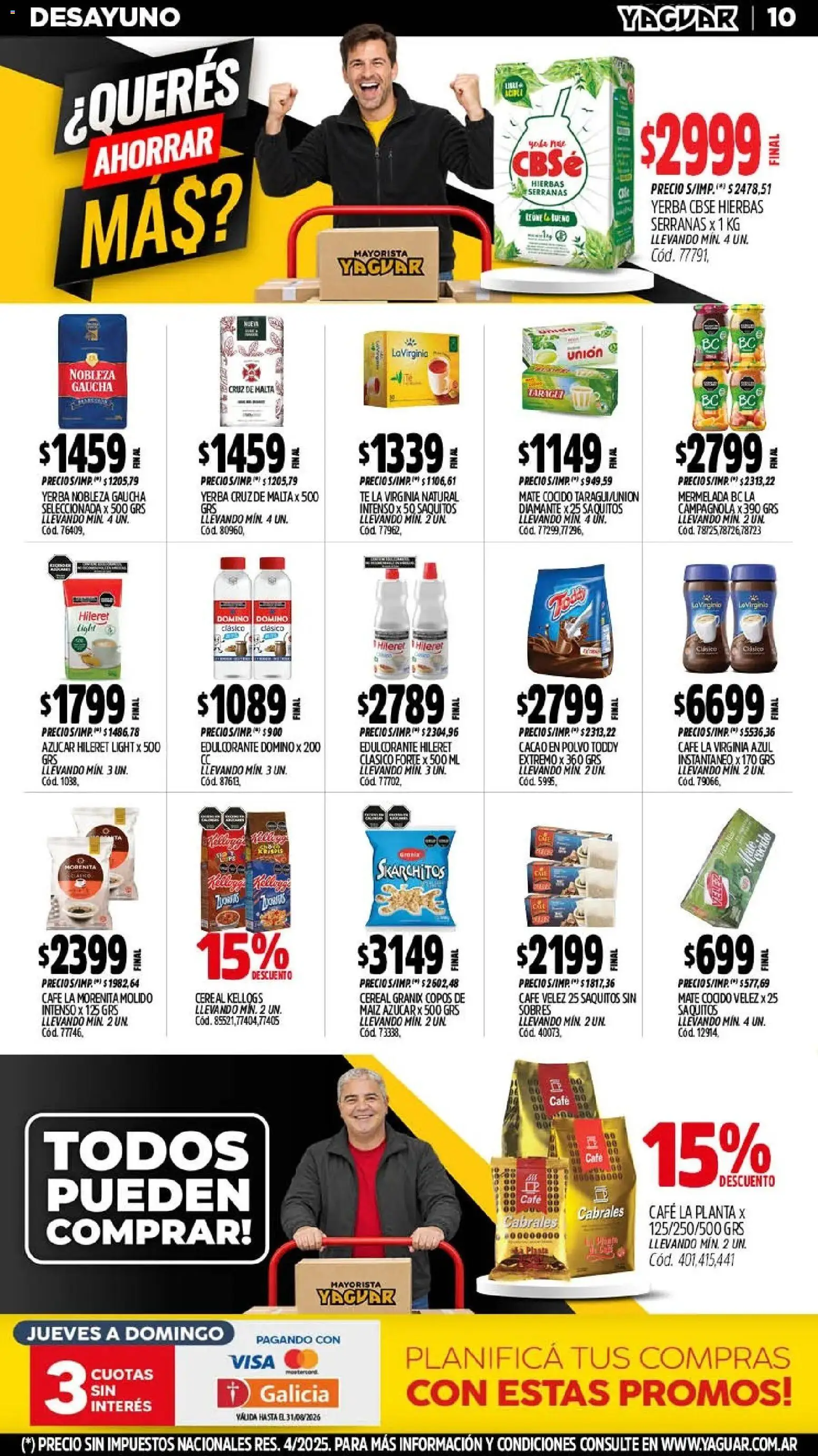 Vista previa del folleto de la tienda Yaguar válido desde el 17/07/2026 