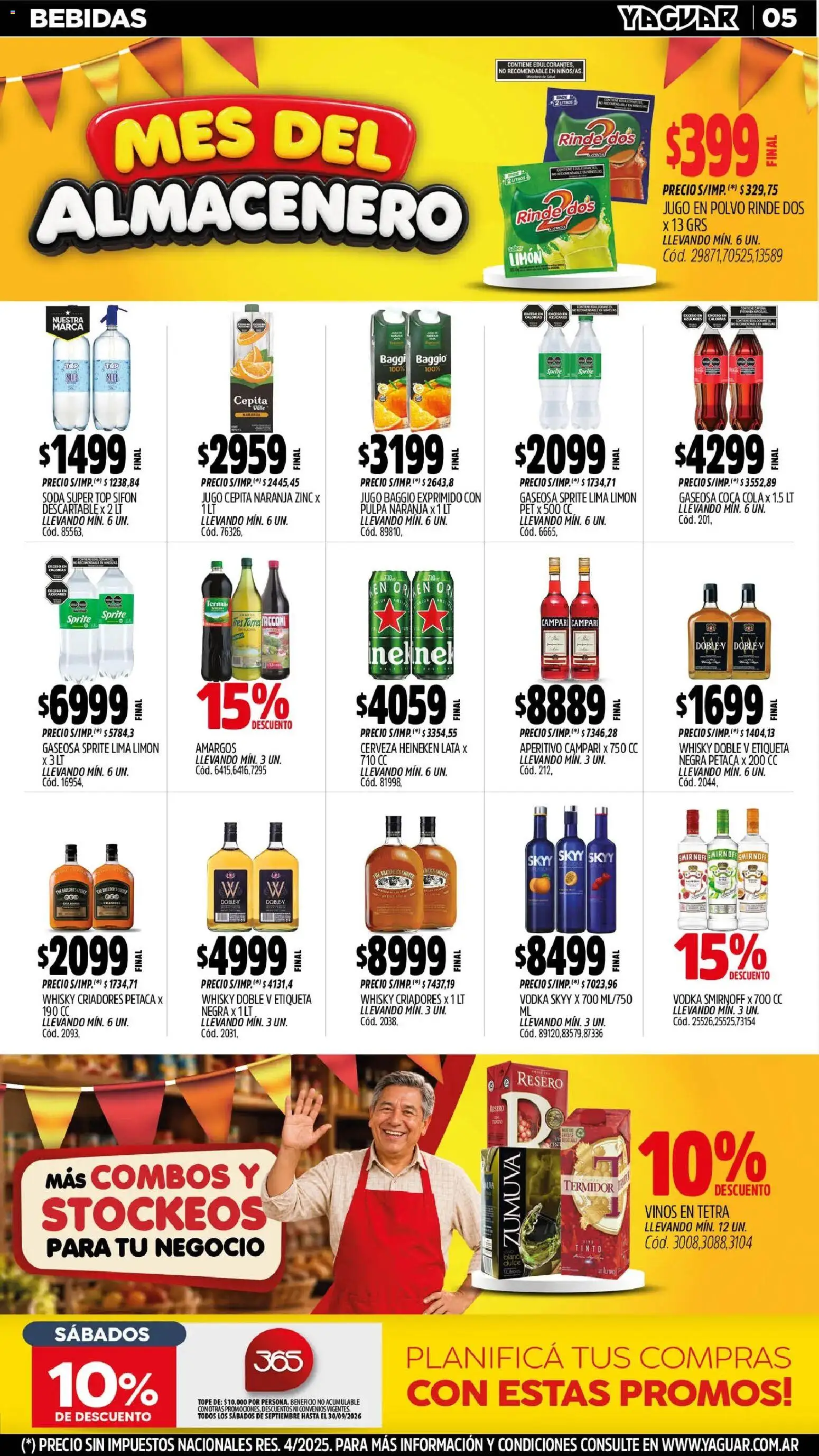 Vista previa del folleto de la tienda Yaguar válido desde el 31/08/2026 