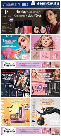 Un aperçu du dépliant Jean Coutu flyer - Beauty Booklet du magasin Jean Coutu est valide à partir 29 oct. 2026