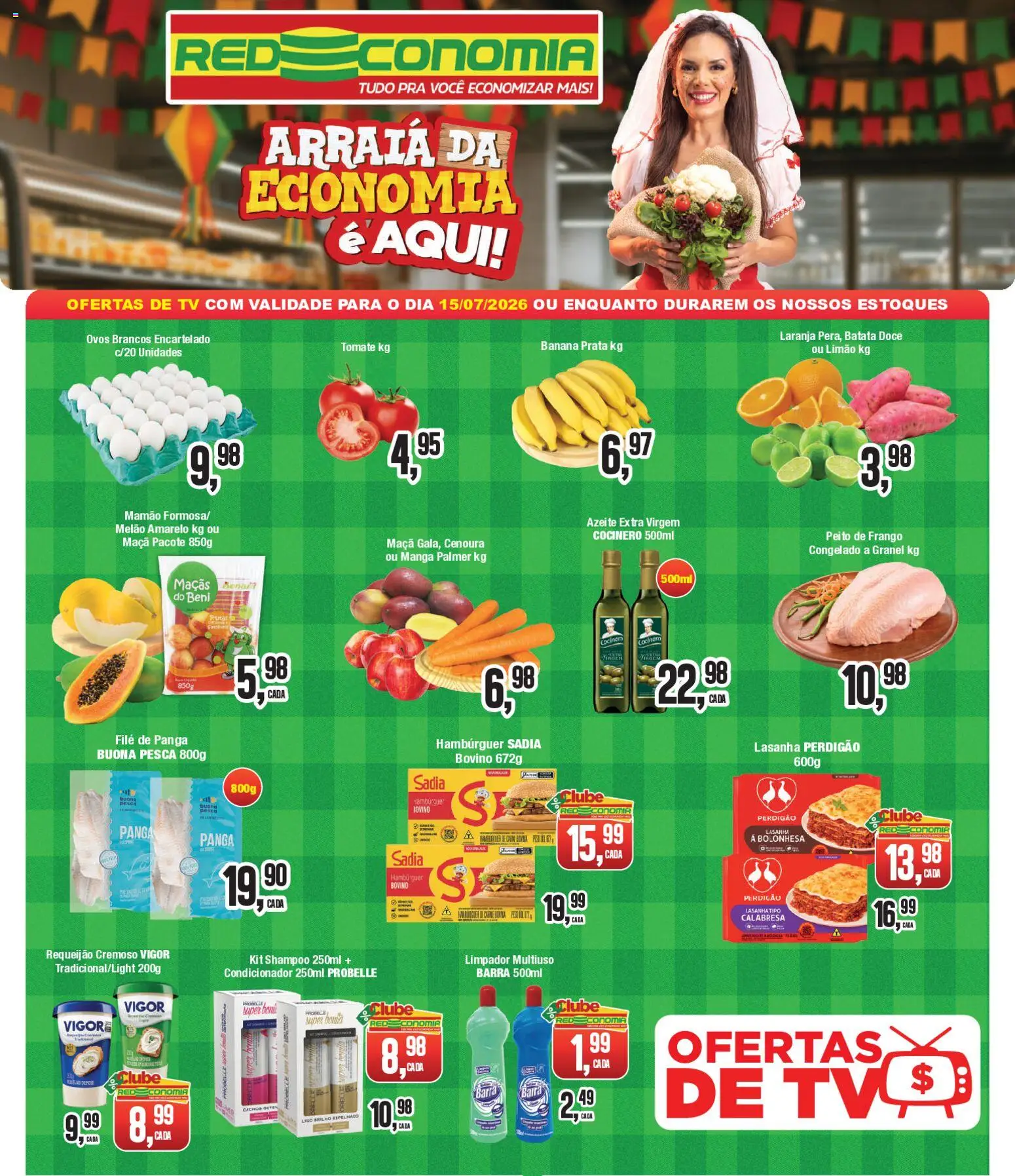 Ofertas RedEconomia ofertas até 15/07/2026.