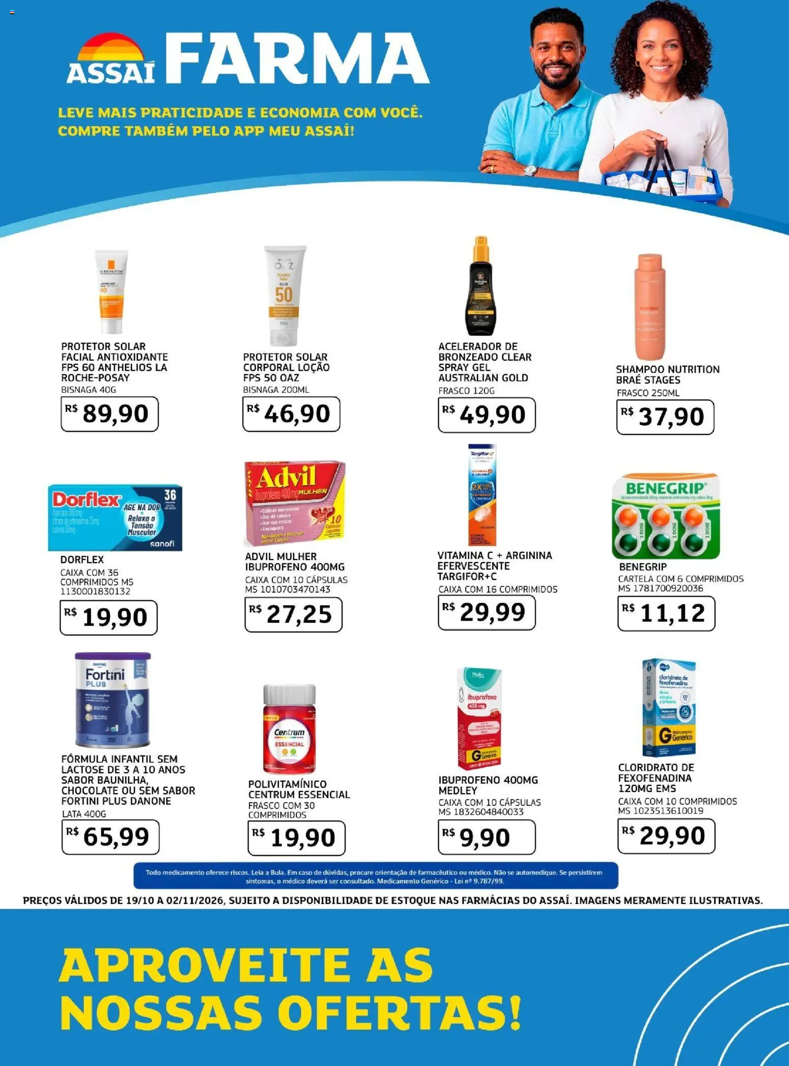 Pré-Visualização do folheto "Assaí Atacadista ofertas - SP" da loja Assaí Atacadista válido a partir de 19/10/2026
