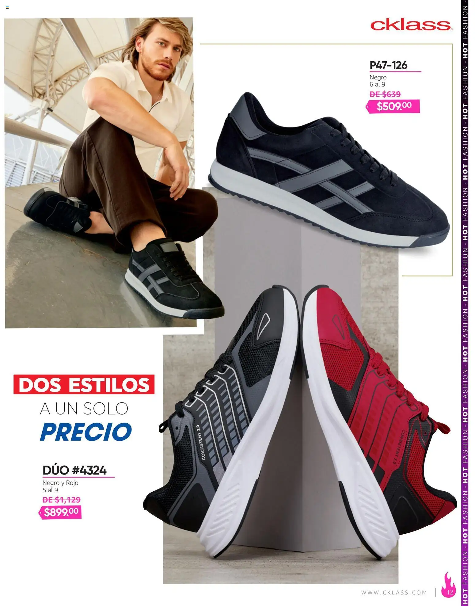 Vista previa las ofertas de la tienda Cklass - Cklass catálogo Hot Fashion Calzado desde el 03/08/2026 