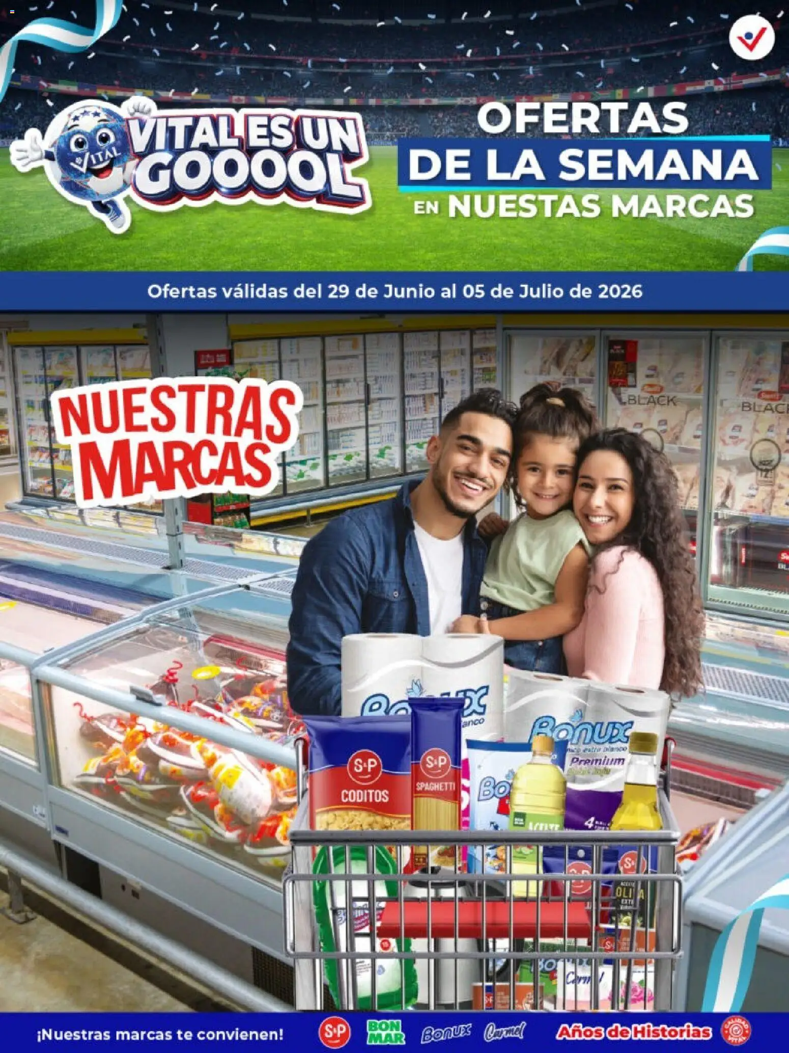 Vista previa del folleto de la tienda Vital válido desde el 29/06/2026 - Té, Spaghetti