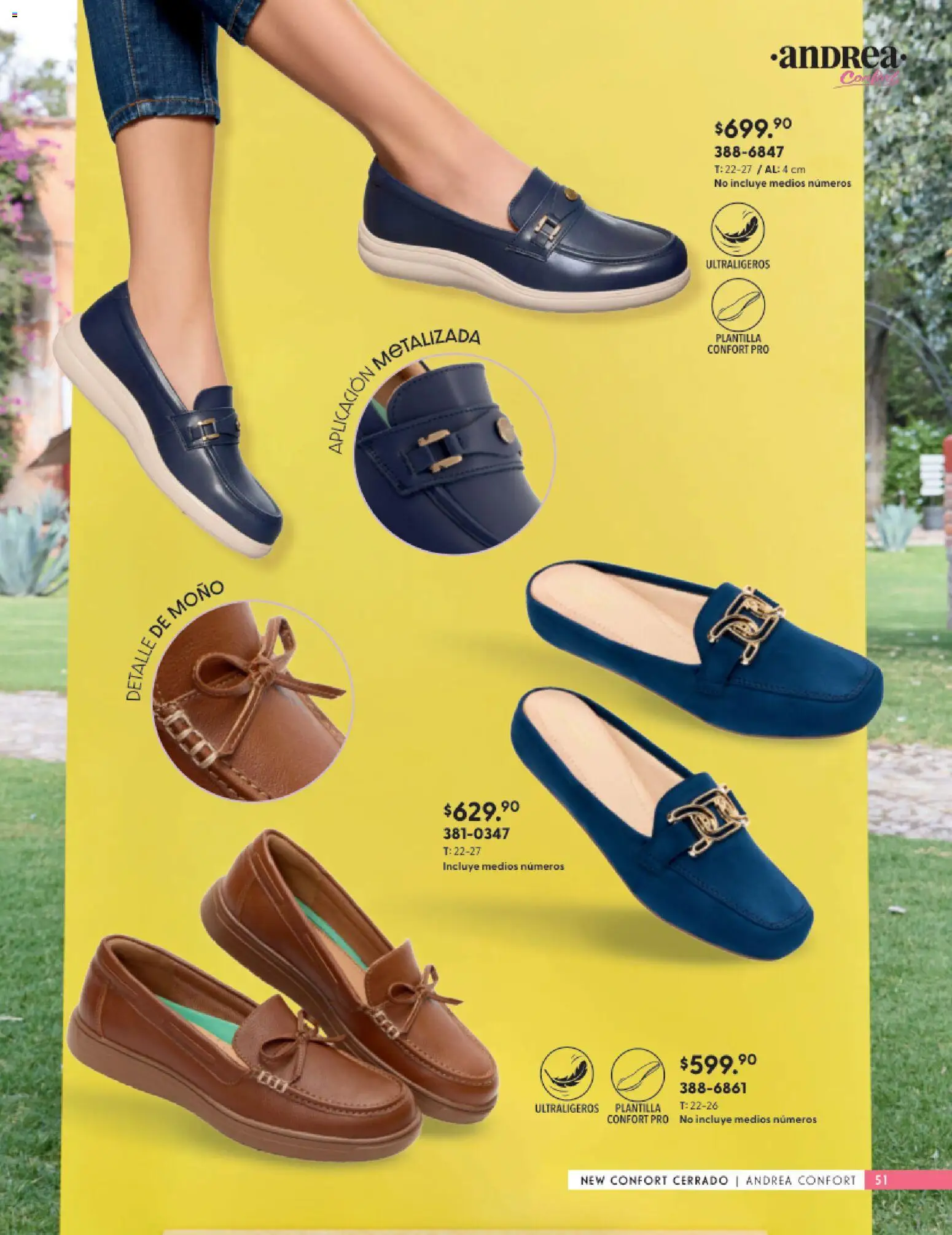 Vista previa las ofertas de la tienda Andrea - Catálogo Calzado Confort desde el 25/01/2026 