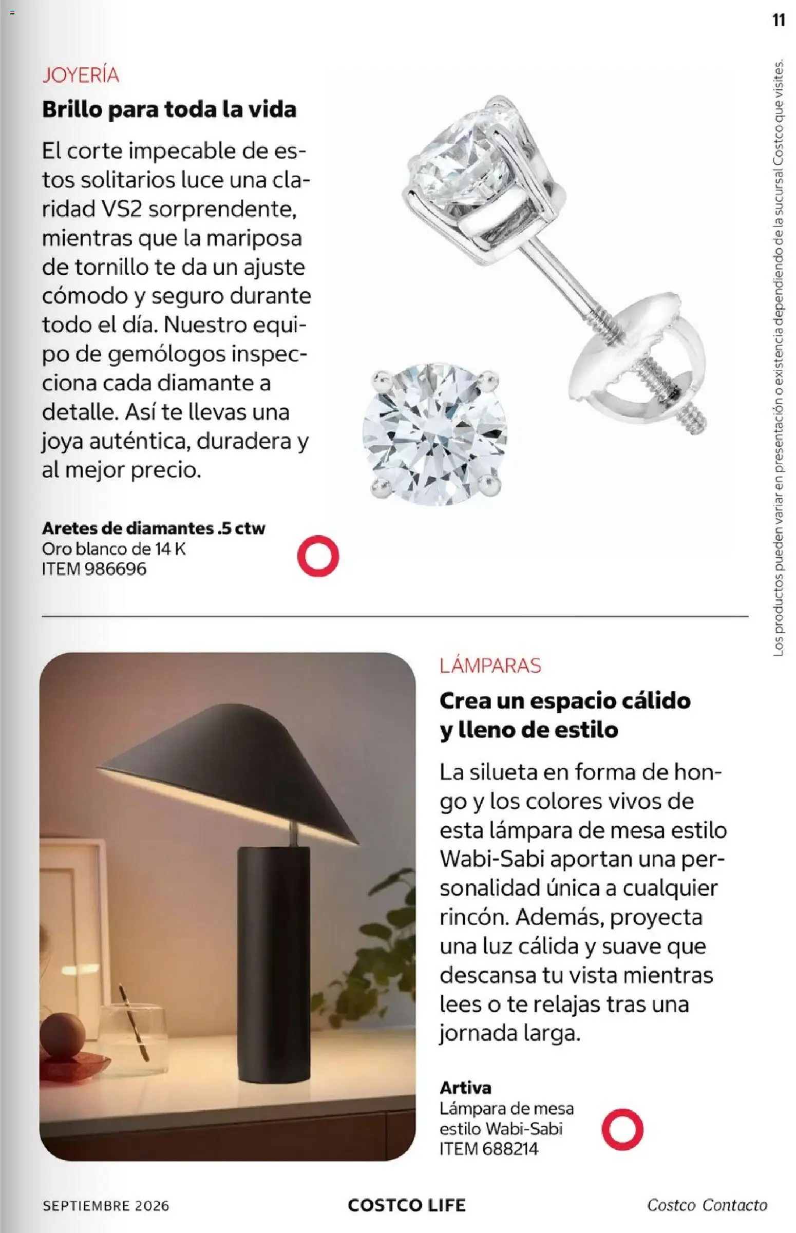 Vista previa las ofertas de la tienda Costco - Costco catálogo Septiembre desde el 01/09/2026 