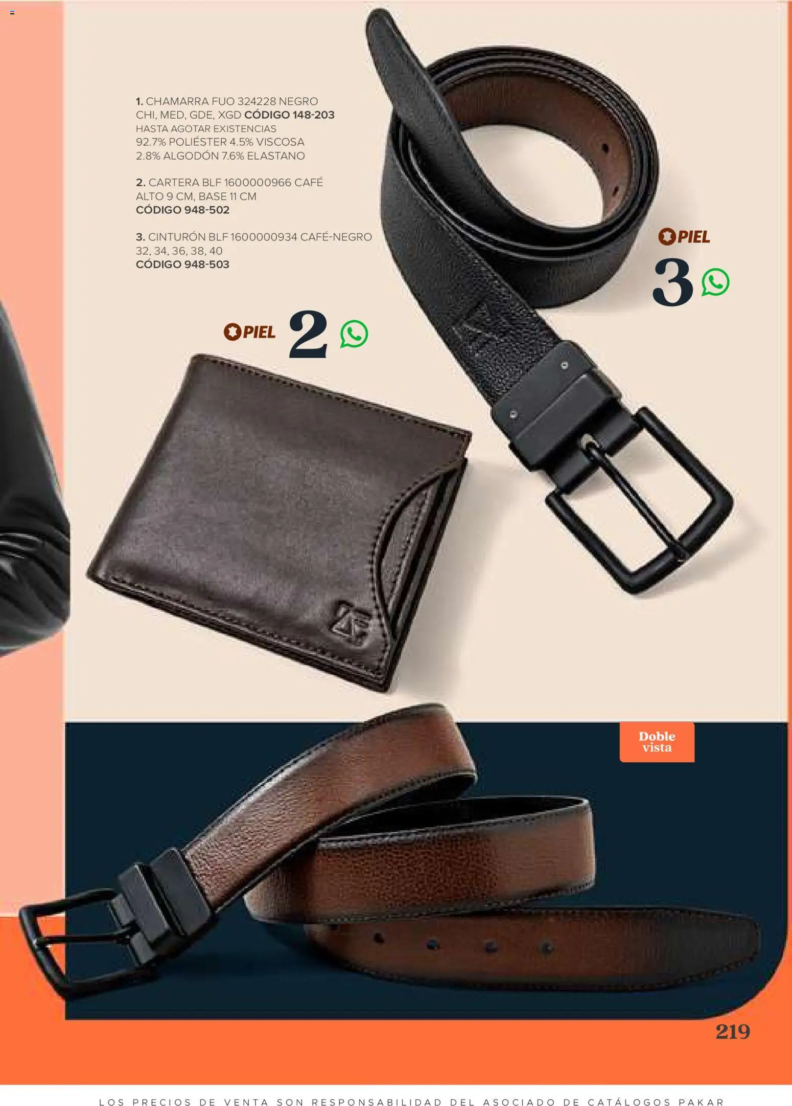 Vista previa las ofertas de la tienda SC Pakar - SC Pakar catálogo Ropa desde el 31/07/2026 