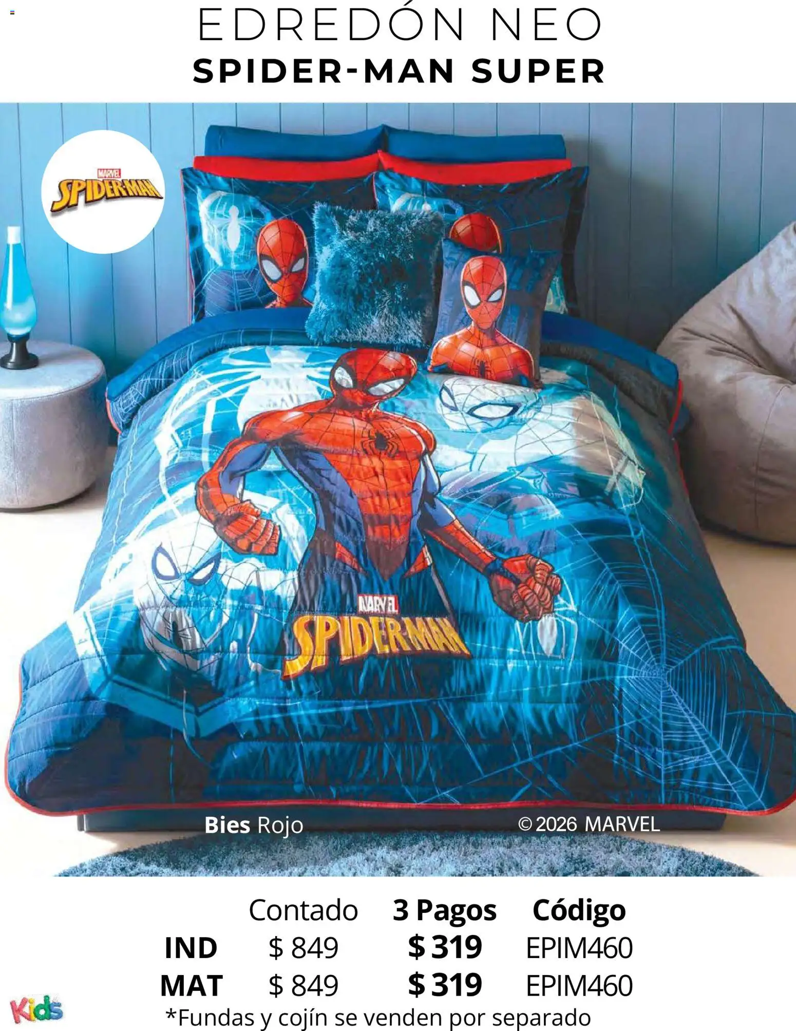 Vista previa las ofertas de la tienda Colchas Concord - Colchas Concord catálogo Kids desde el 01/05/2026 