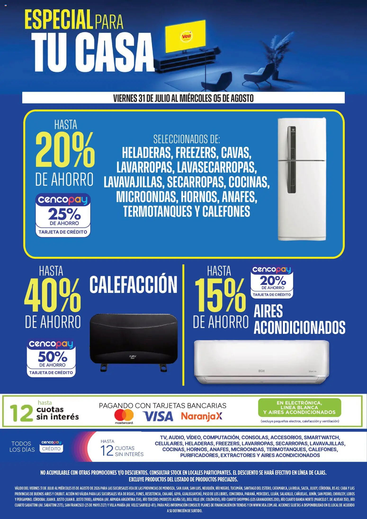 Vista previa del folleto de la tienda Vea válido desde el 31/07/2026 