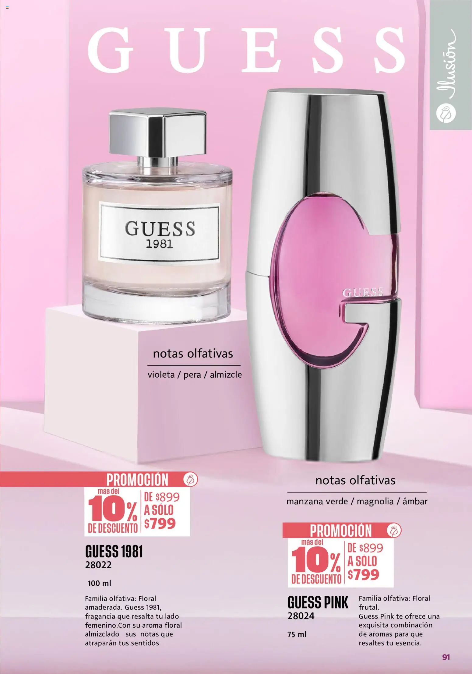 Vista previa las ofertas de la tienda Ilusión - Ilusión catálogo Marcas Amigas desde el 01/09/2026 - Té, Manzana, Pera, Fragancia