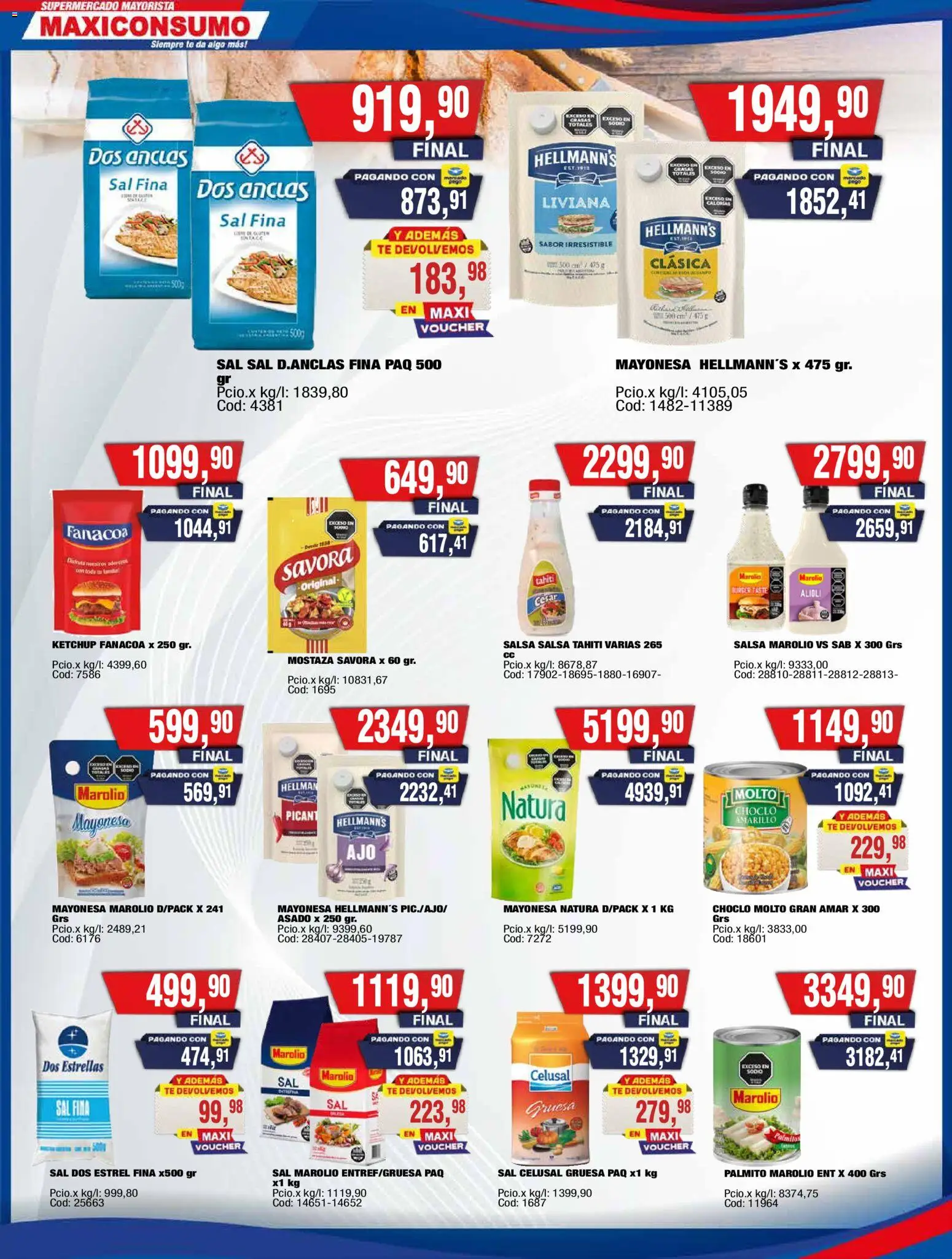 Vista previa del folleto de la tienda Maxiconsumo válido desde el 28/09/2026 