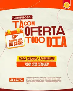 Pré-Visualização do folheto "Gbarbosa ofertas Carne" da loja Gbarbosa válido a partir de 26/10/2026
