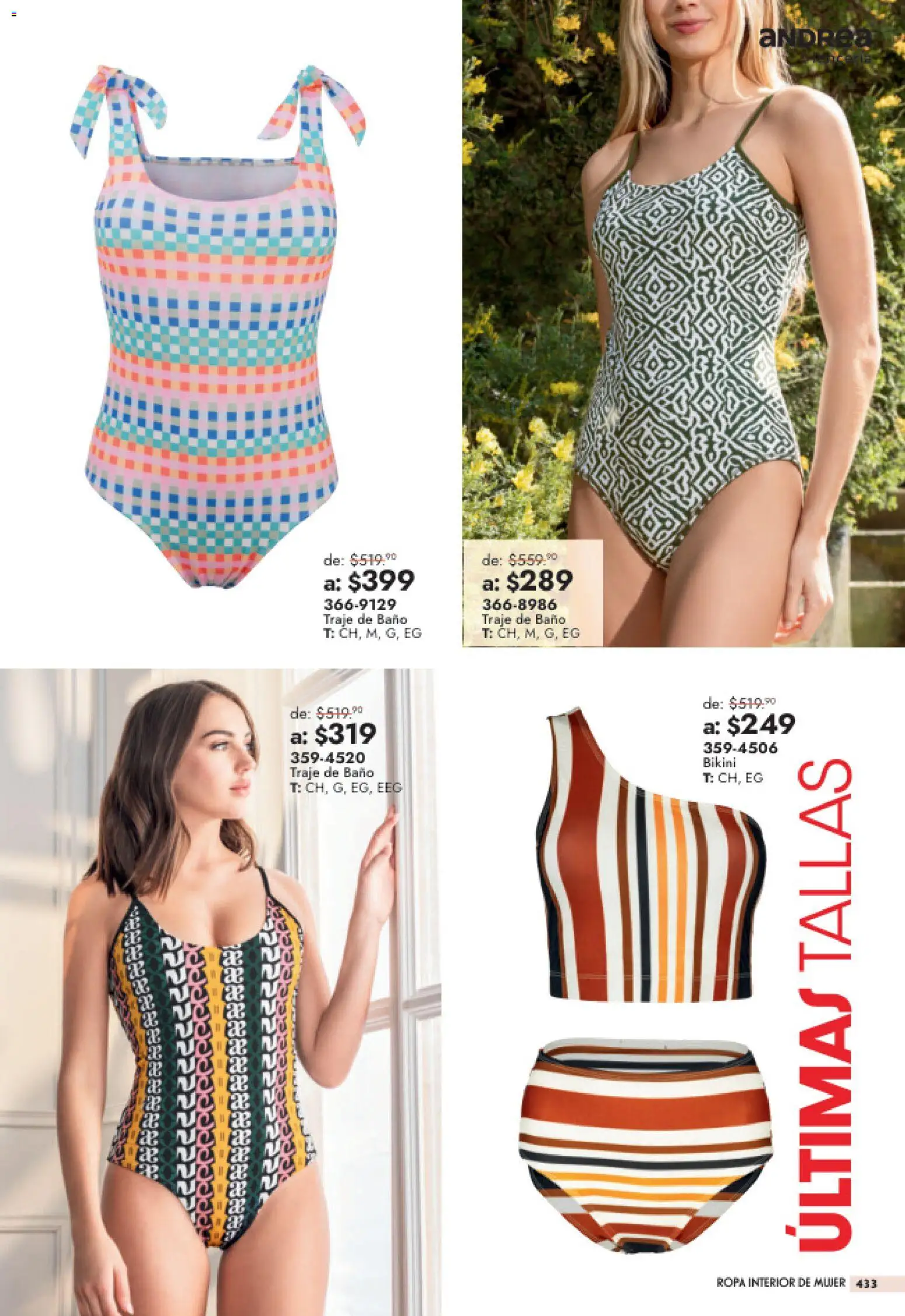 Vista previa las ofertas de la tienda Andrea - Andrea catálogo Outlet desde el 26/07/2026 