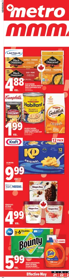 Preview of leaflet Metro weekly flyer - Montréal from shop Metro is valid from May 21, 2026