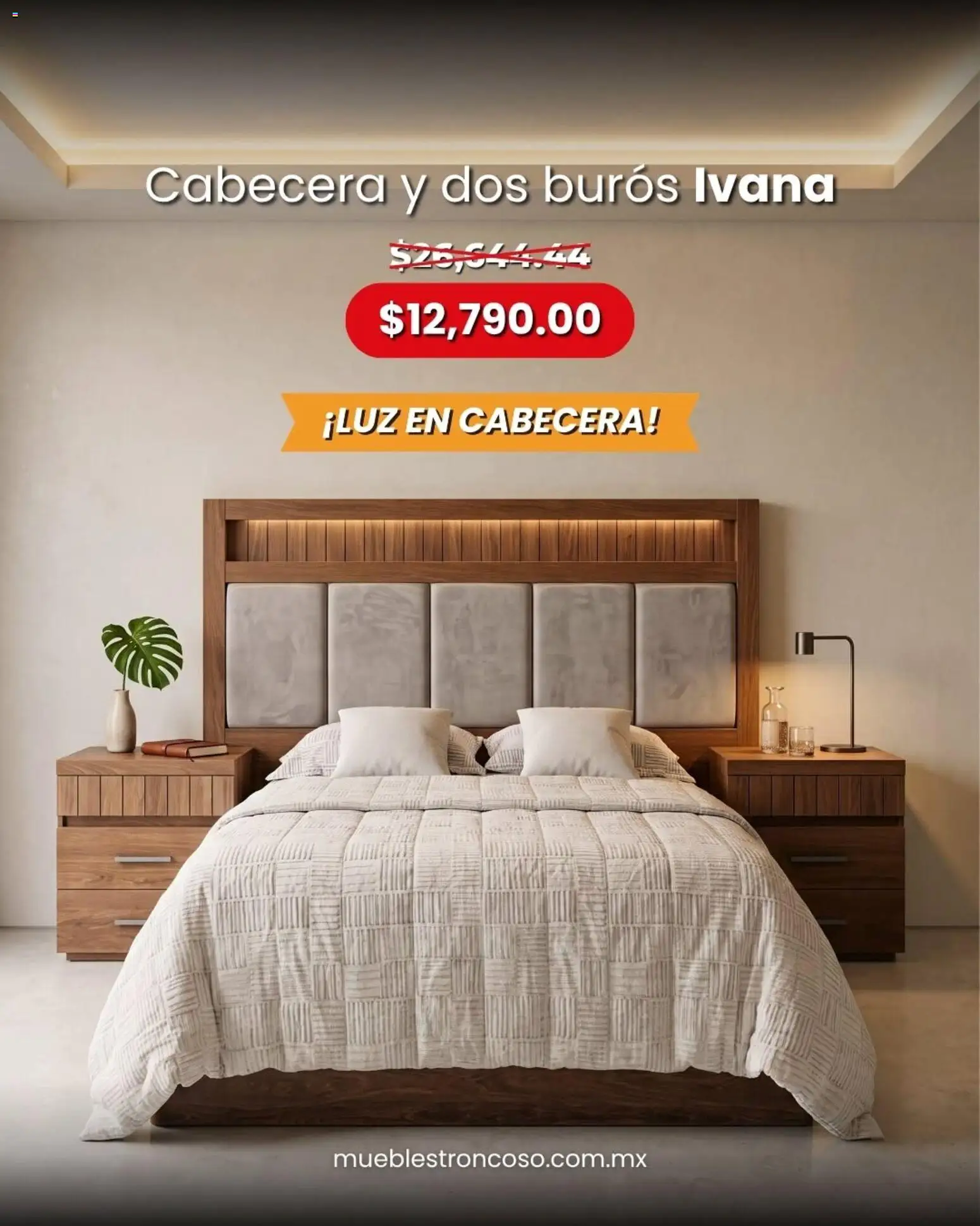 Vista previa las ofertas de la tienda Muebles Troncoso - Muebles Troncoso catálogo desde el 17/09/2026 - Cabecera