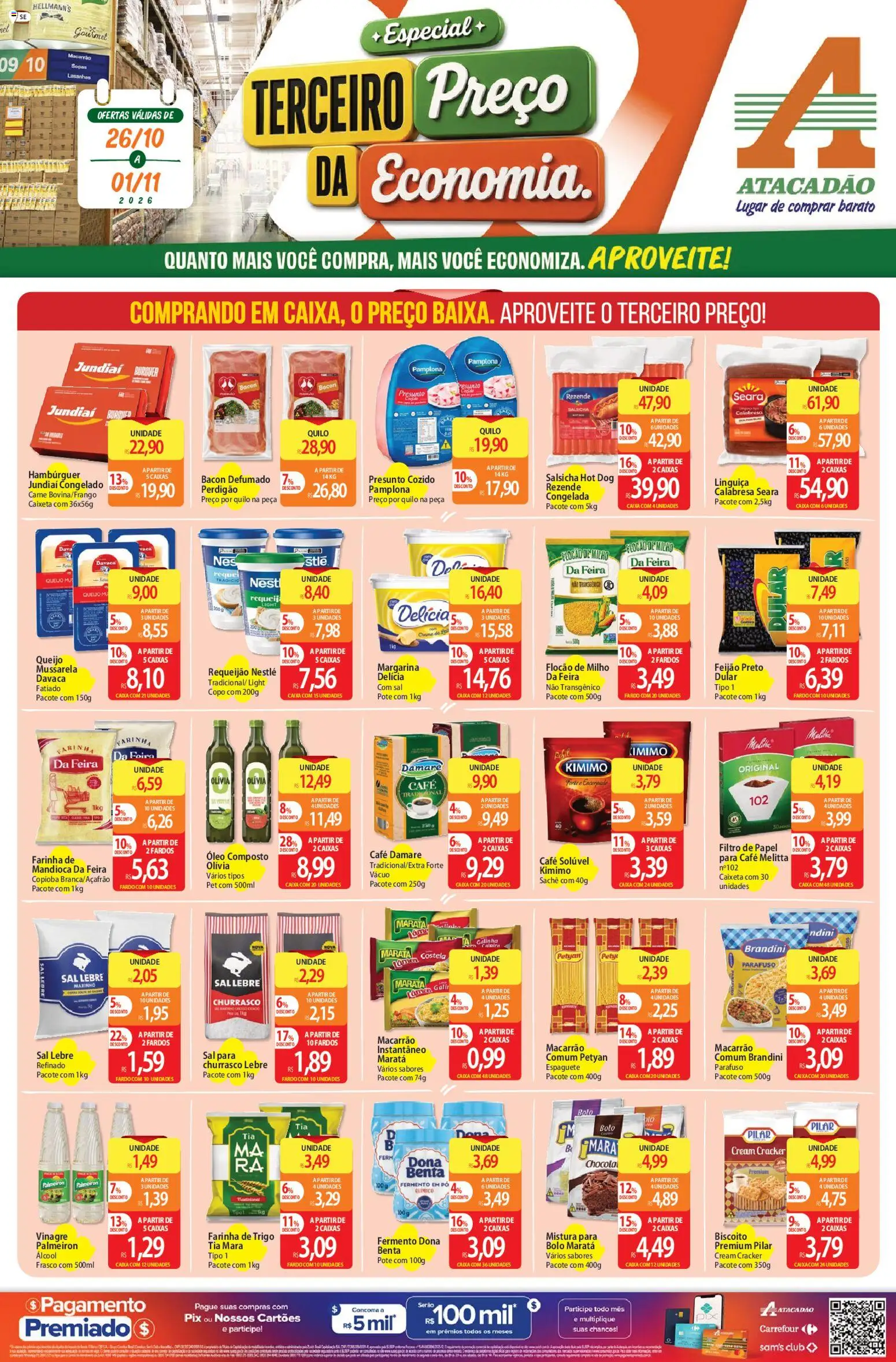 Pré-Visualização do folheto "Atacadão - Ofertas da semana" da loja Atacadão válido a partir de 26/10/2026