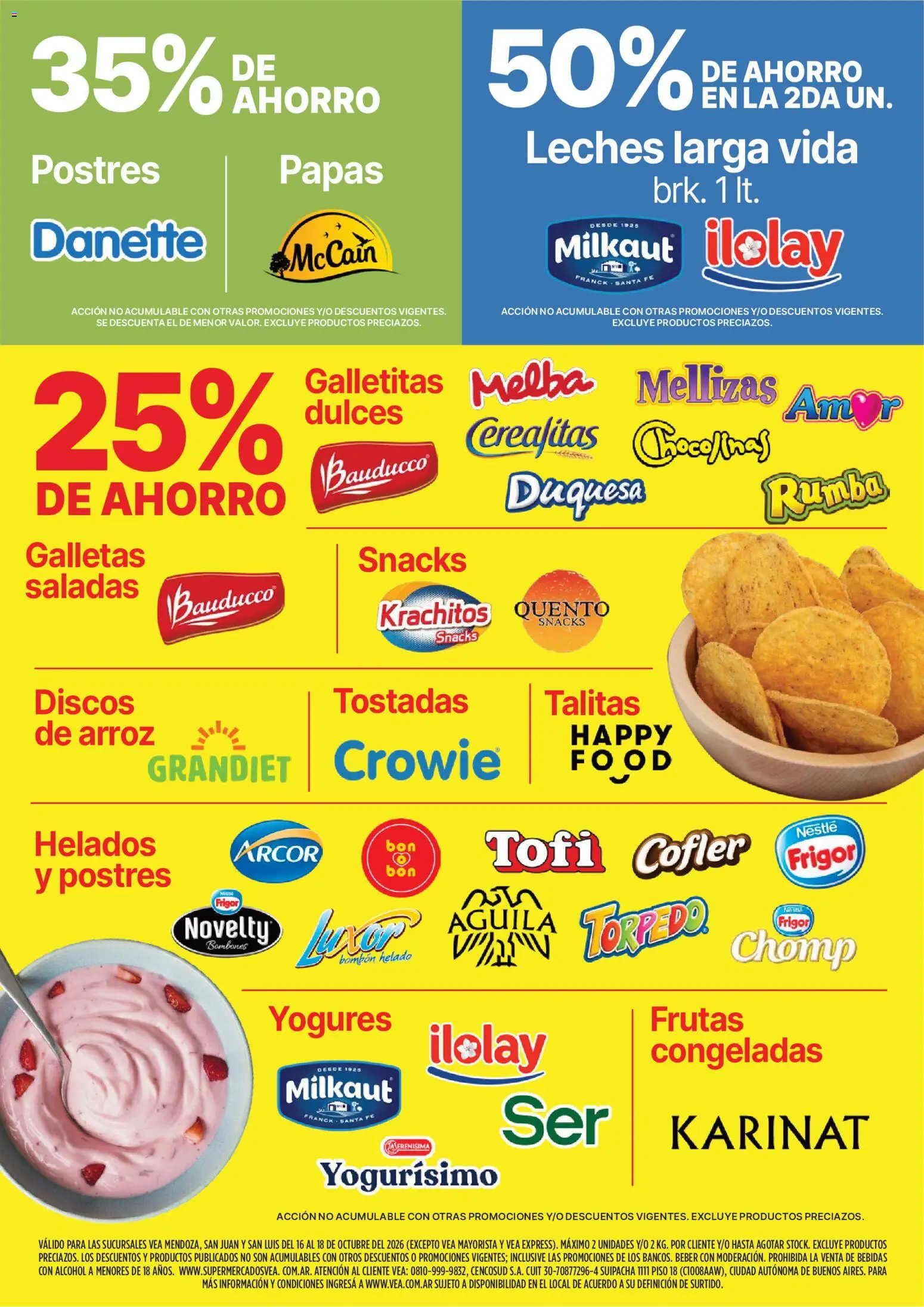 Vista previa del folleto de la tienda Vea válido desde el 16/10/2026 