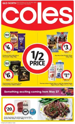 Preview of catalogue Coles Catalogue QLD NORTH from shop Coles valid 19/05/2026
