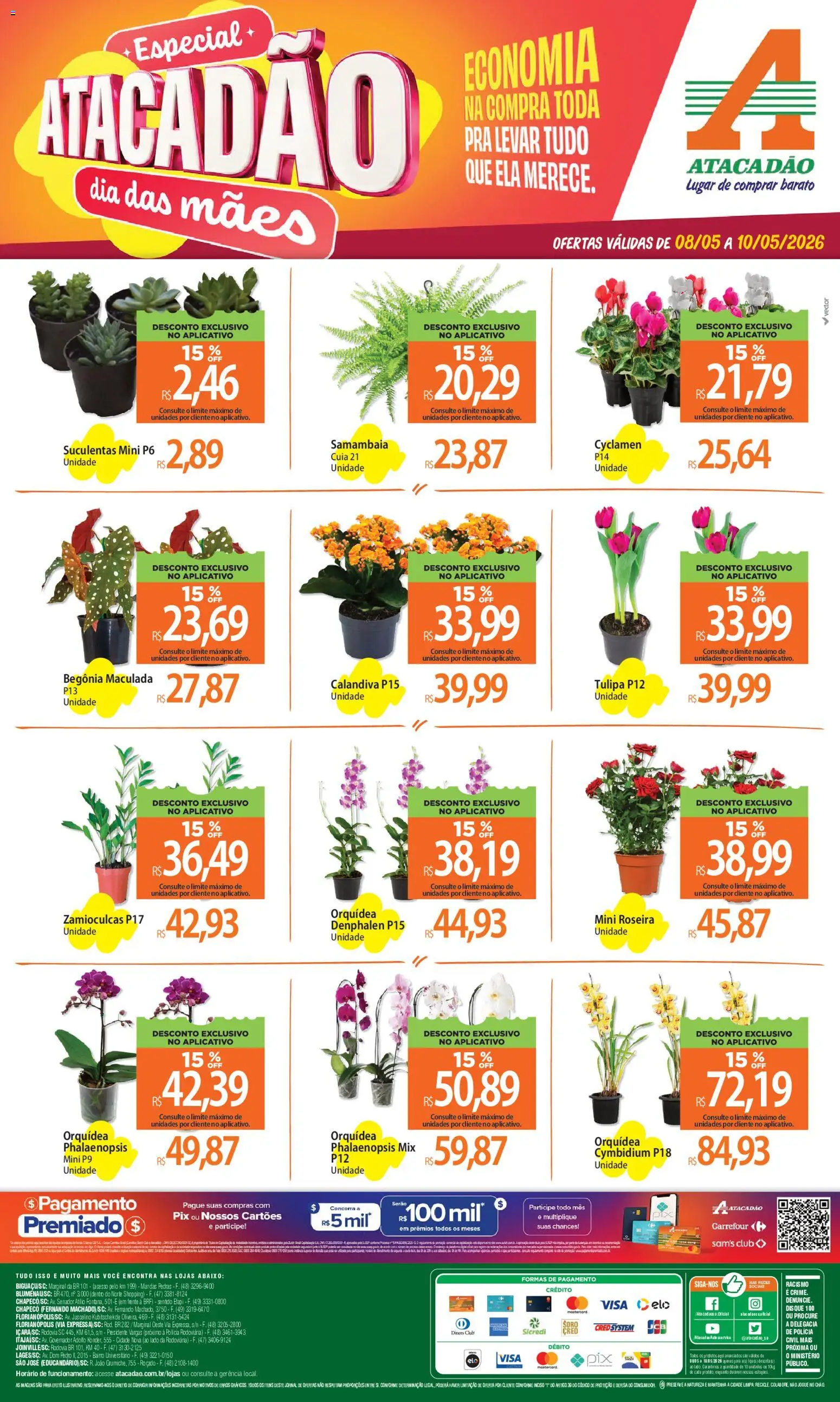 Pré-Visualização do folheto "Atacadão ofertas - SC" da loja Atacadão válido a partir de 08/05/2026