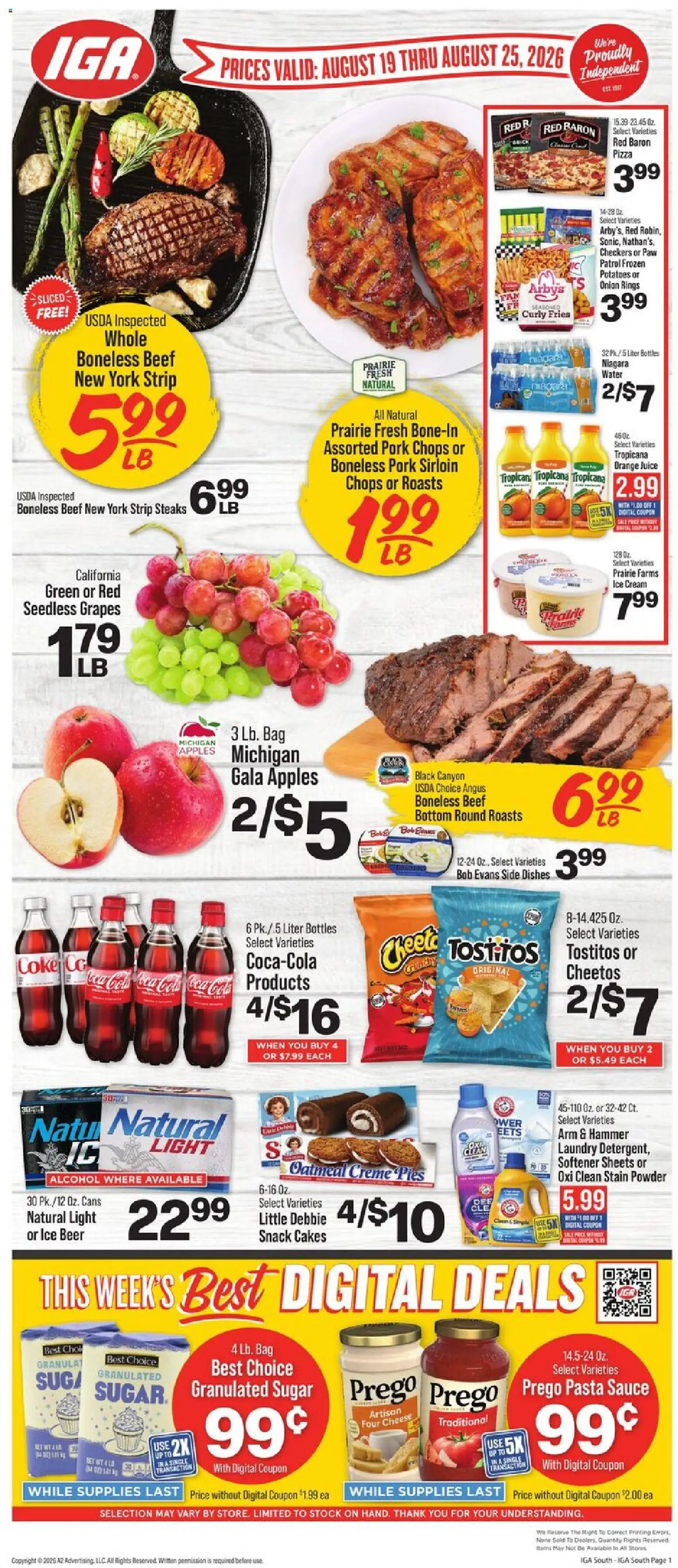 Ad Preview of IGA IGA Weekly Ad from 08/19/2026