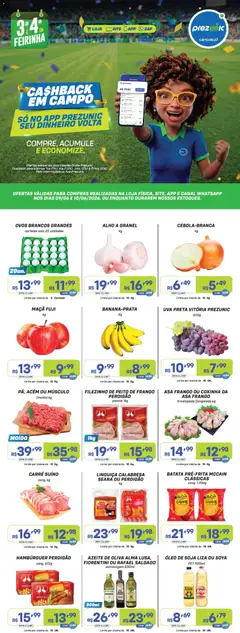 Pré-Visualização do folheto "Prezunic ofertas" da loja Prezunic válido a partir de 09/06/2026