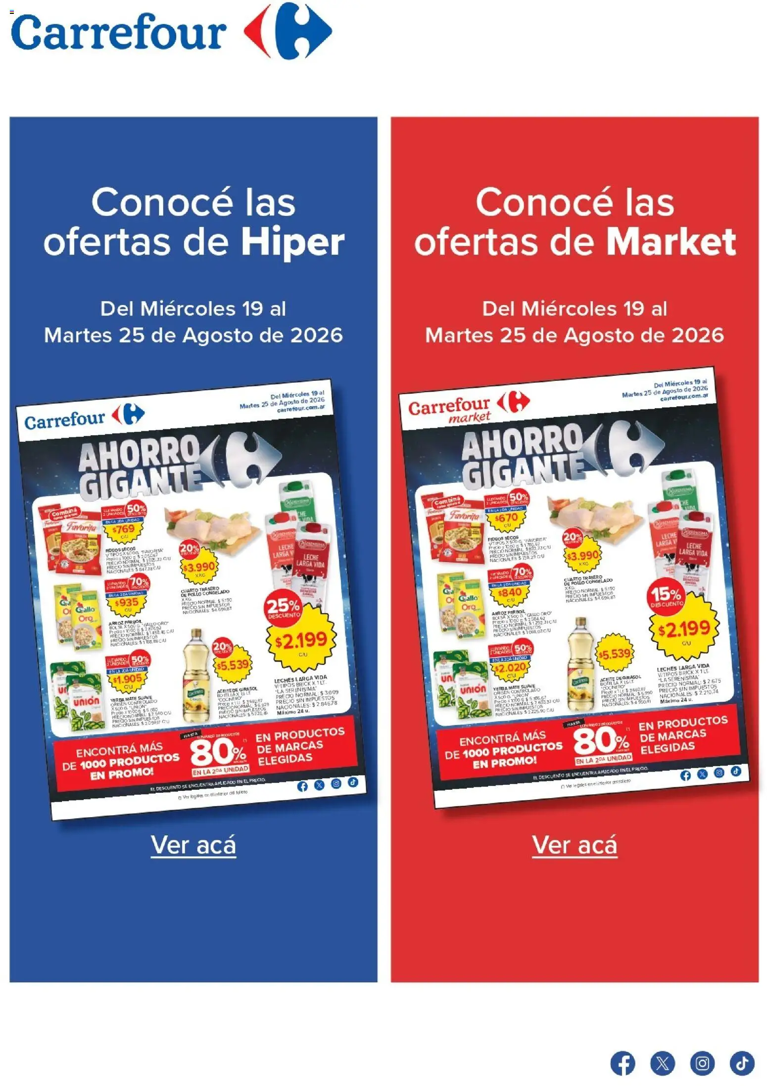 Vista previa del folleto de la tienda Carrefour válido desde el 19/08/2026 