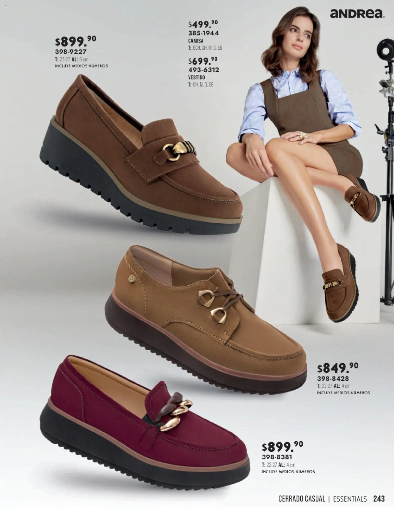 Vista previa las ofertas de la tienda Andrea - Andrea catálogo Otoño Invierno desde el 23/08/2026 
