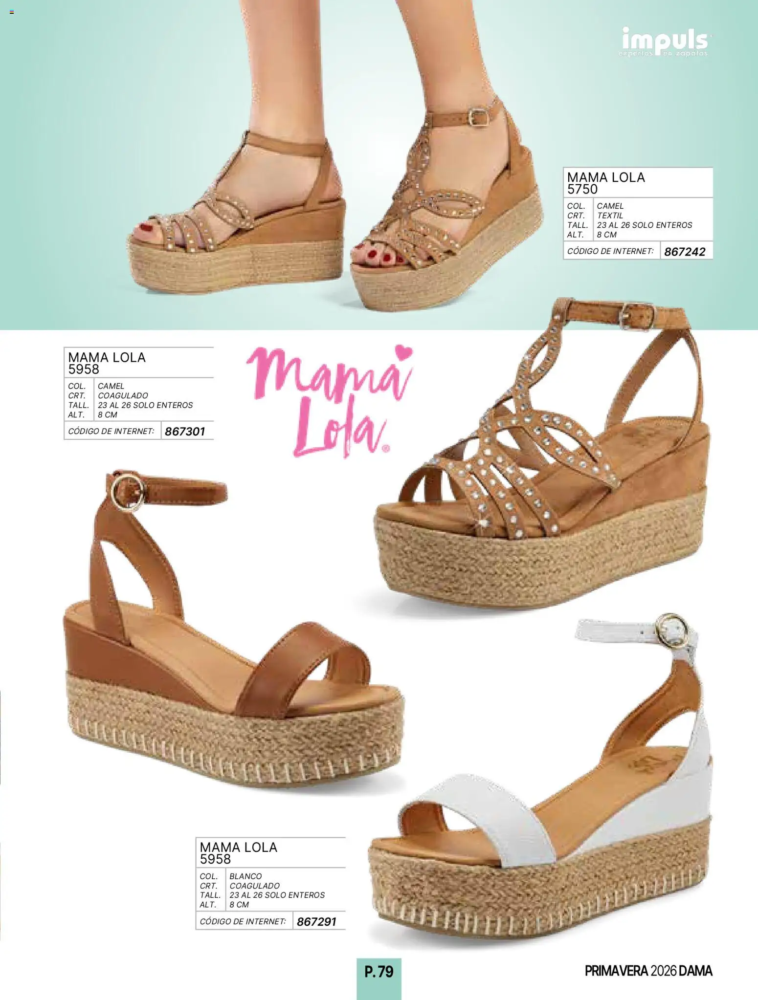 Vista previa las ofertas de la tienda Impuls - Catálogo Primavera desde el 01/01/2026 - Zapatos