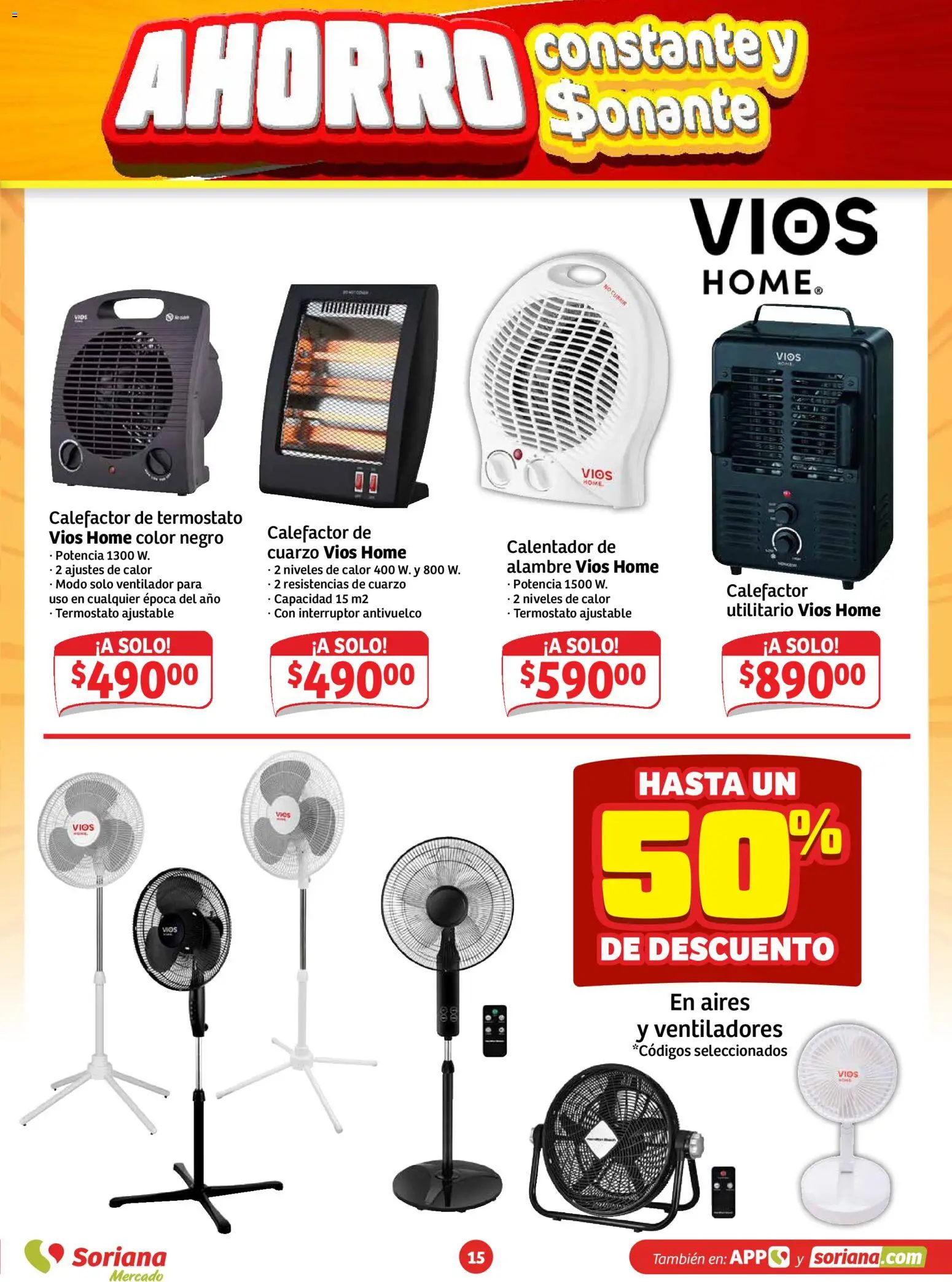 Vista previa las ofertas de la tienda Soriana - Soriana folleto Ahorro constante y sonante desde el 23/10/2026 