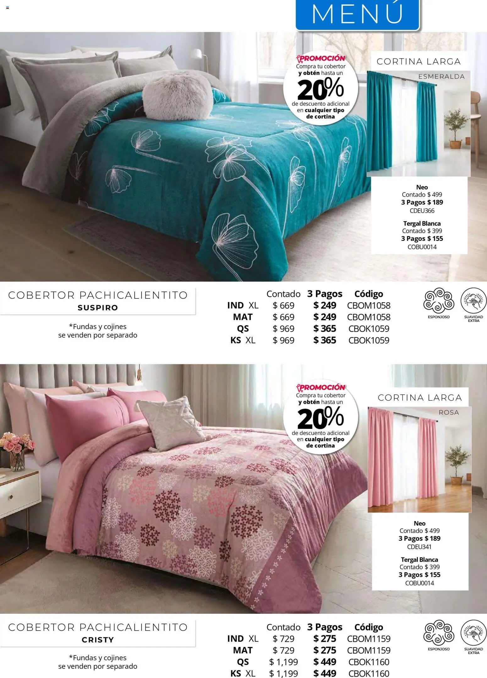 Vista previa las ofertas de la tienda Colchas Concord - Colchas Concord catálogo desde el 01/05/2026 