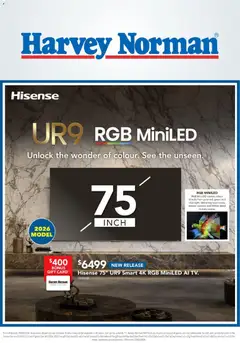 Preview of catalogue Harvey Norman catalogue from shop Harvey Norman valid 14 May 2026