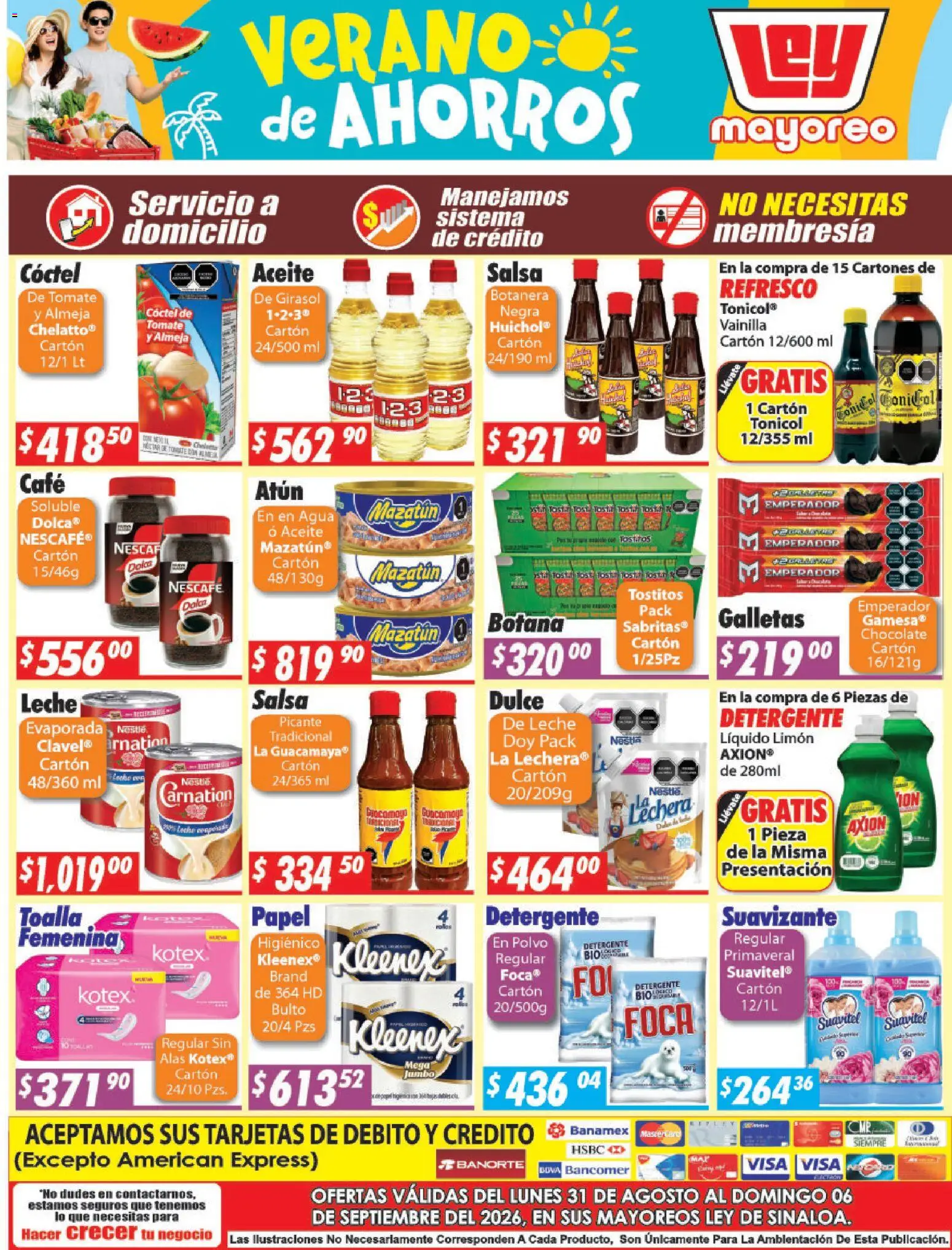 Vista previa las ofertas de la tienda Casa Ley - Casa Ley folleto Sinaloa desde el 31/08/2026 