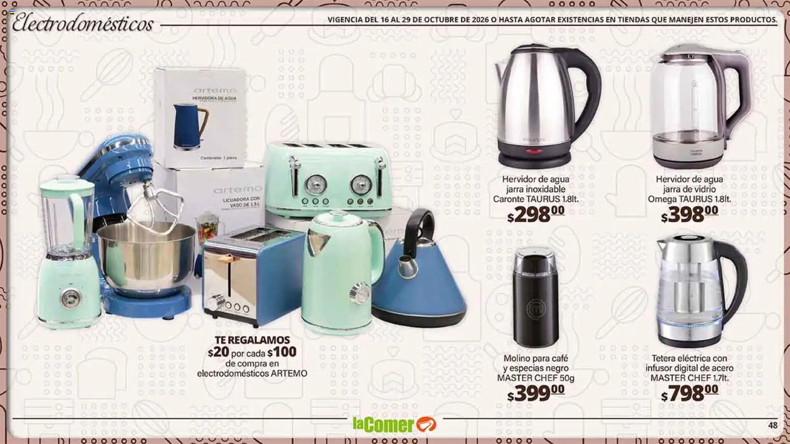 Vista previa las ofertas de la tienda La Comer - La Comer folleto es la tienda rosa desde el 16/10/2026 