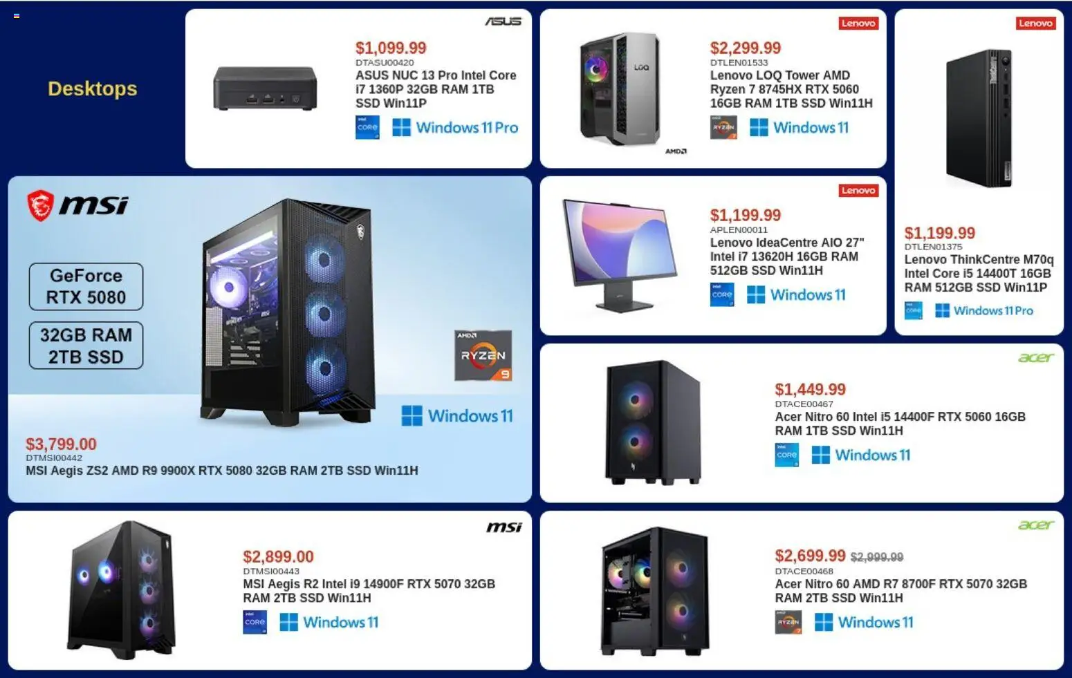 Preview of leaflet Canada Computers weekly flyer from shop Canada Computers is valid from Jul 14, 2026