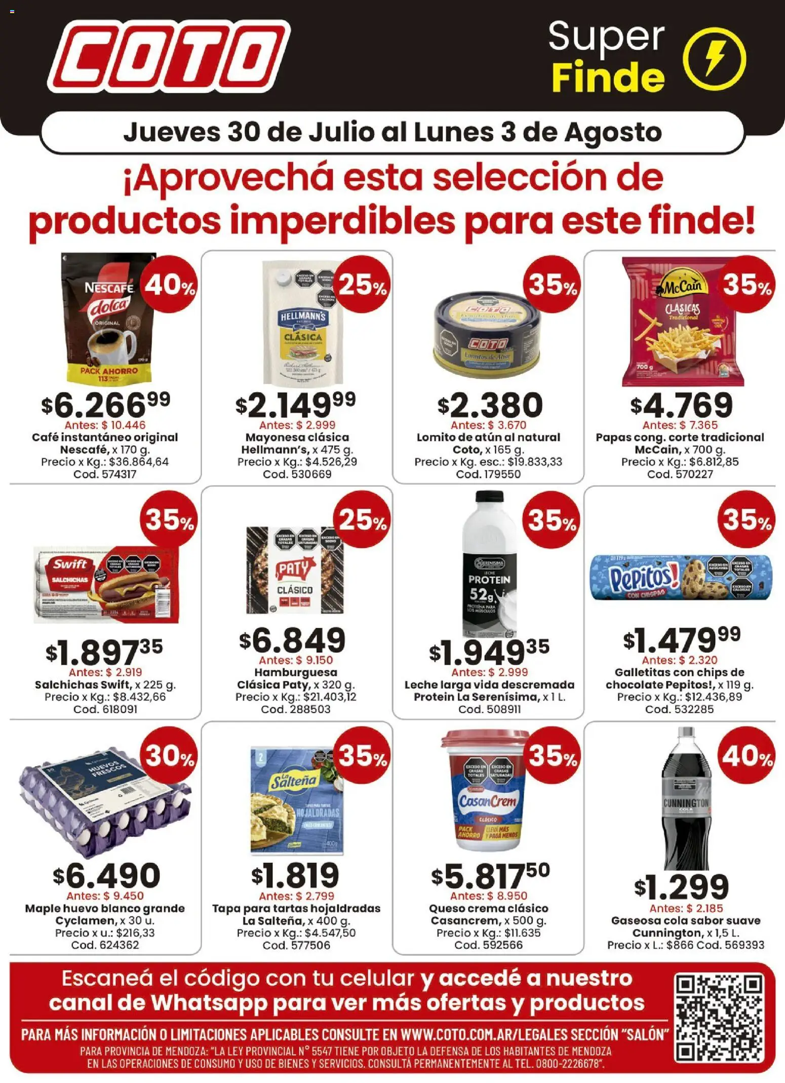 Vista previa del folleto de la tienda Coto válido desde el 30/07/2026 