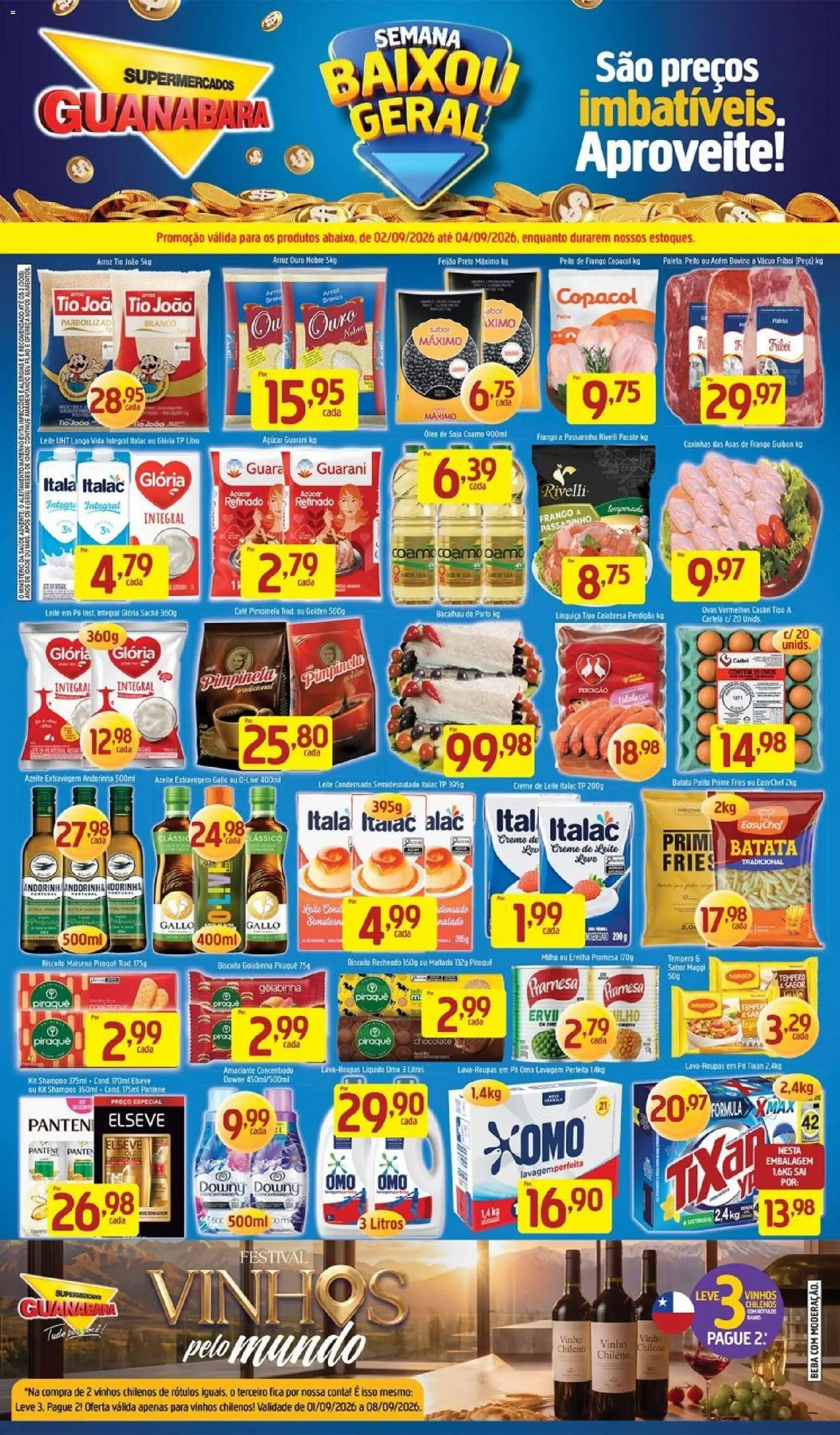 Pré-Visualização do folheto "Guanabara promoção" da loja Supermercados Guanabara válido a partir de 02/09/2026