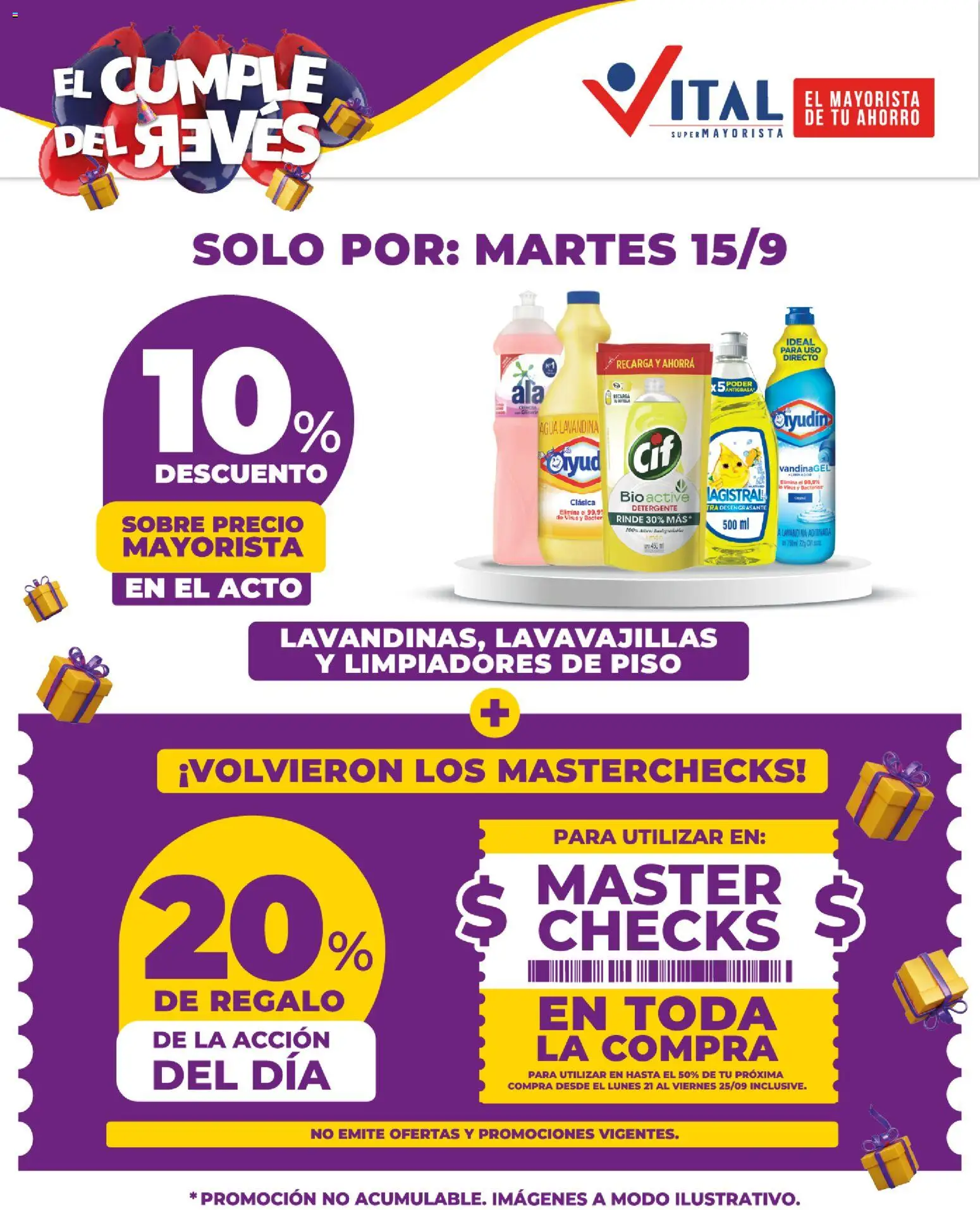 Vista previa del folleto de la tienda Vital válido desde el 14/09/2026 - Manzana, Sobre, Acondicionador