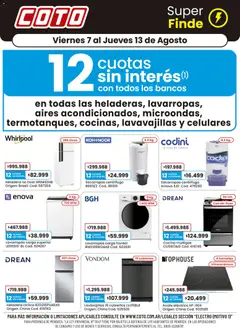 Vista previa del folleto de la tienda Coto válido desde el 07/08/2026 