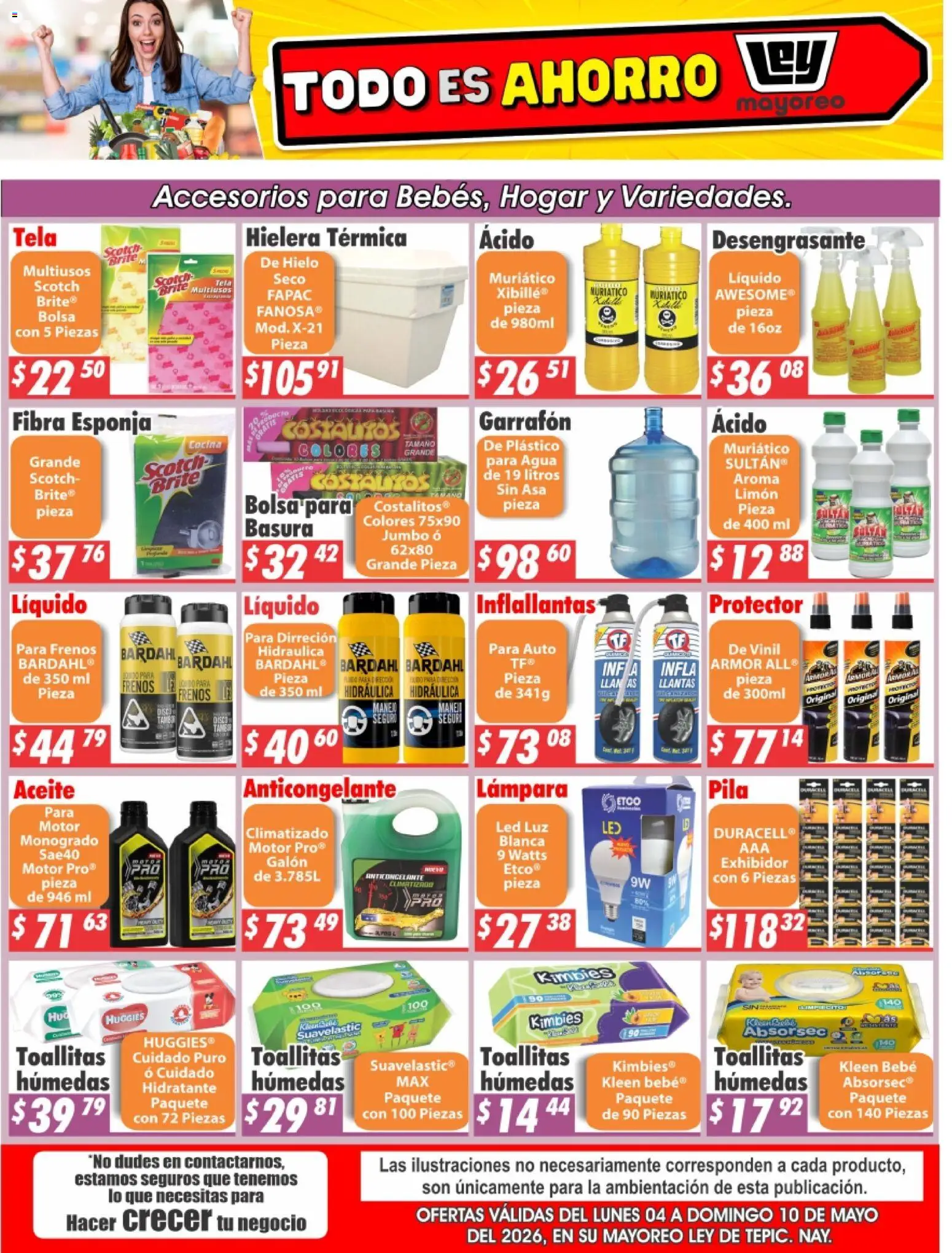 Vista previa las ofertas de la tienda Casa Ley - Casa Ley folleto Tepic desde el 04/05/2026 