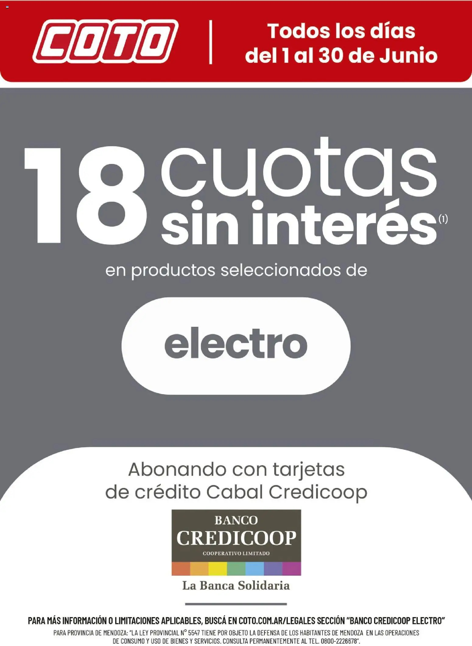Vista previa del folleto de la tienda Coto válido desde el 01/06/2026 