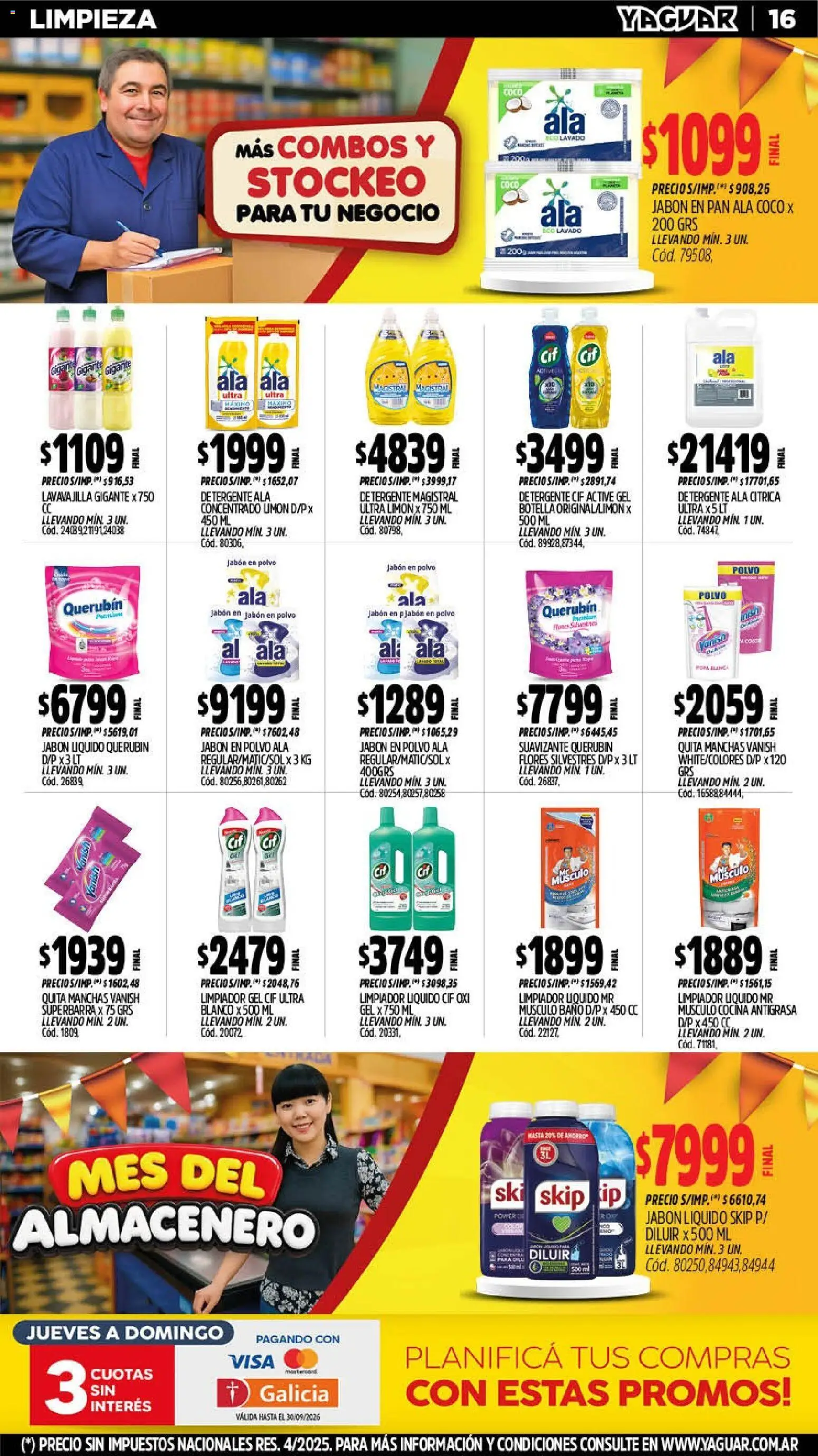 Vista previa del folleto de la tienda Yaguar válido desde el 14/09/2026 