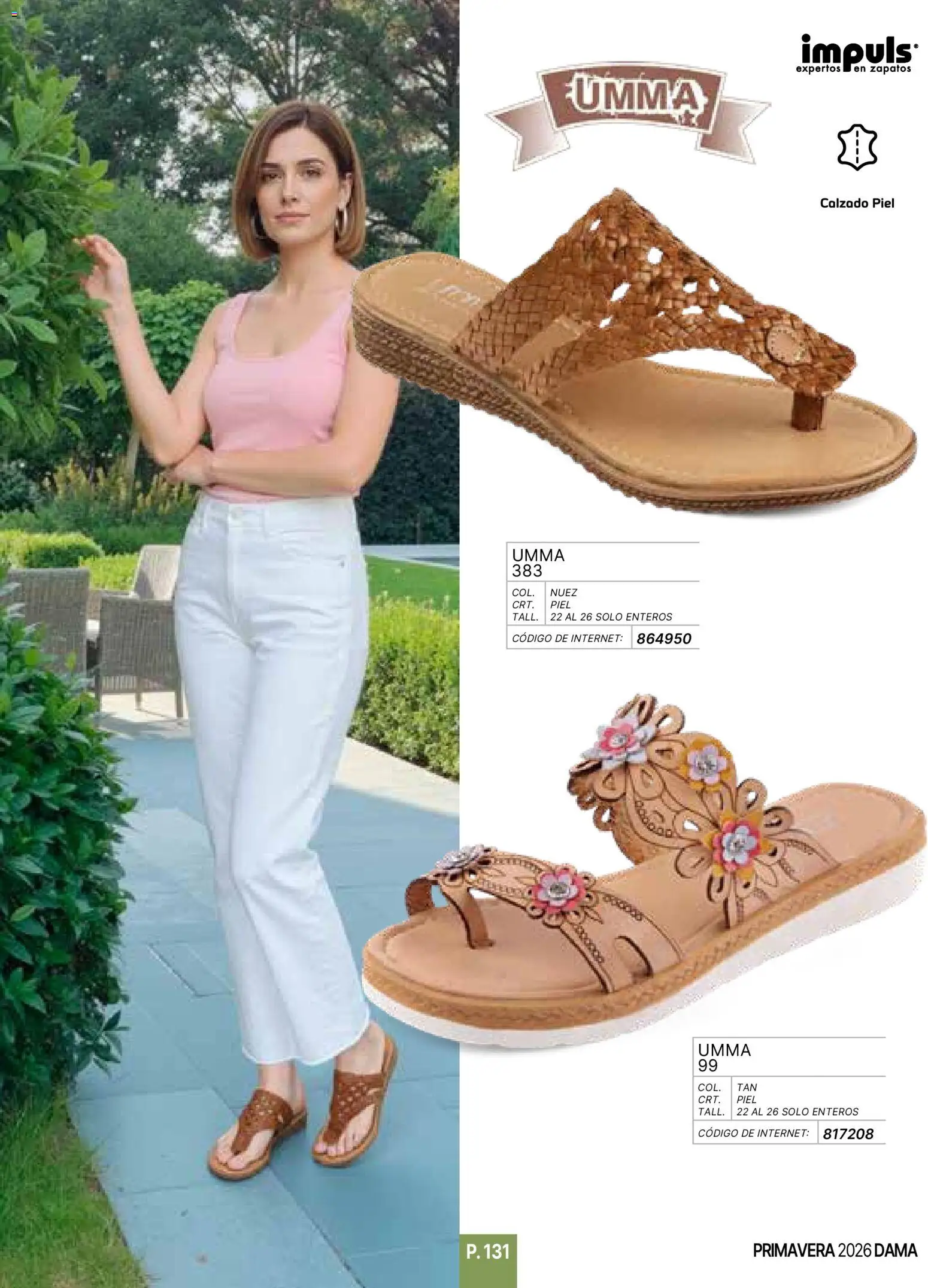 Vista previa las ofertas de la tienda Impuls - Catálogo Primavera desde el 01/01/2026 - Zapatos, Nuez