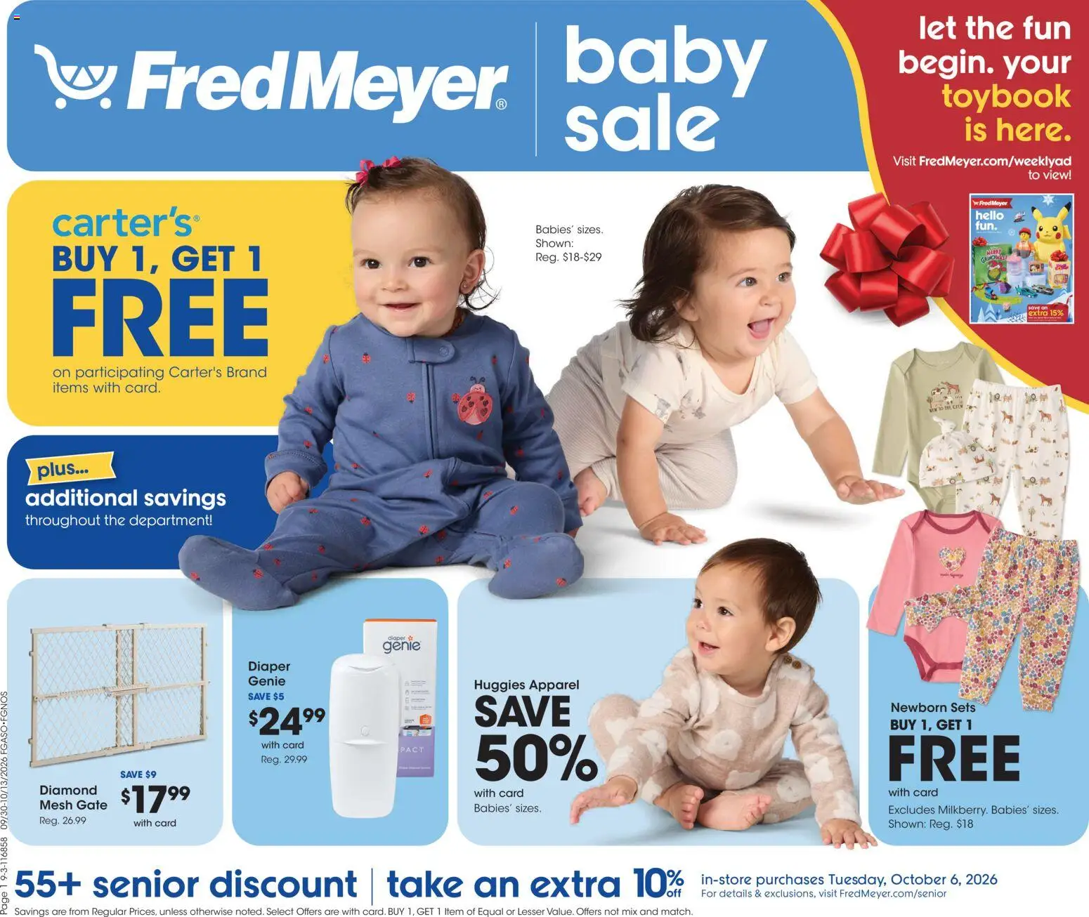 Ad Preview of Fred Meyer Fred Meyer Home & Apparel from 09/30/2026