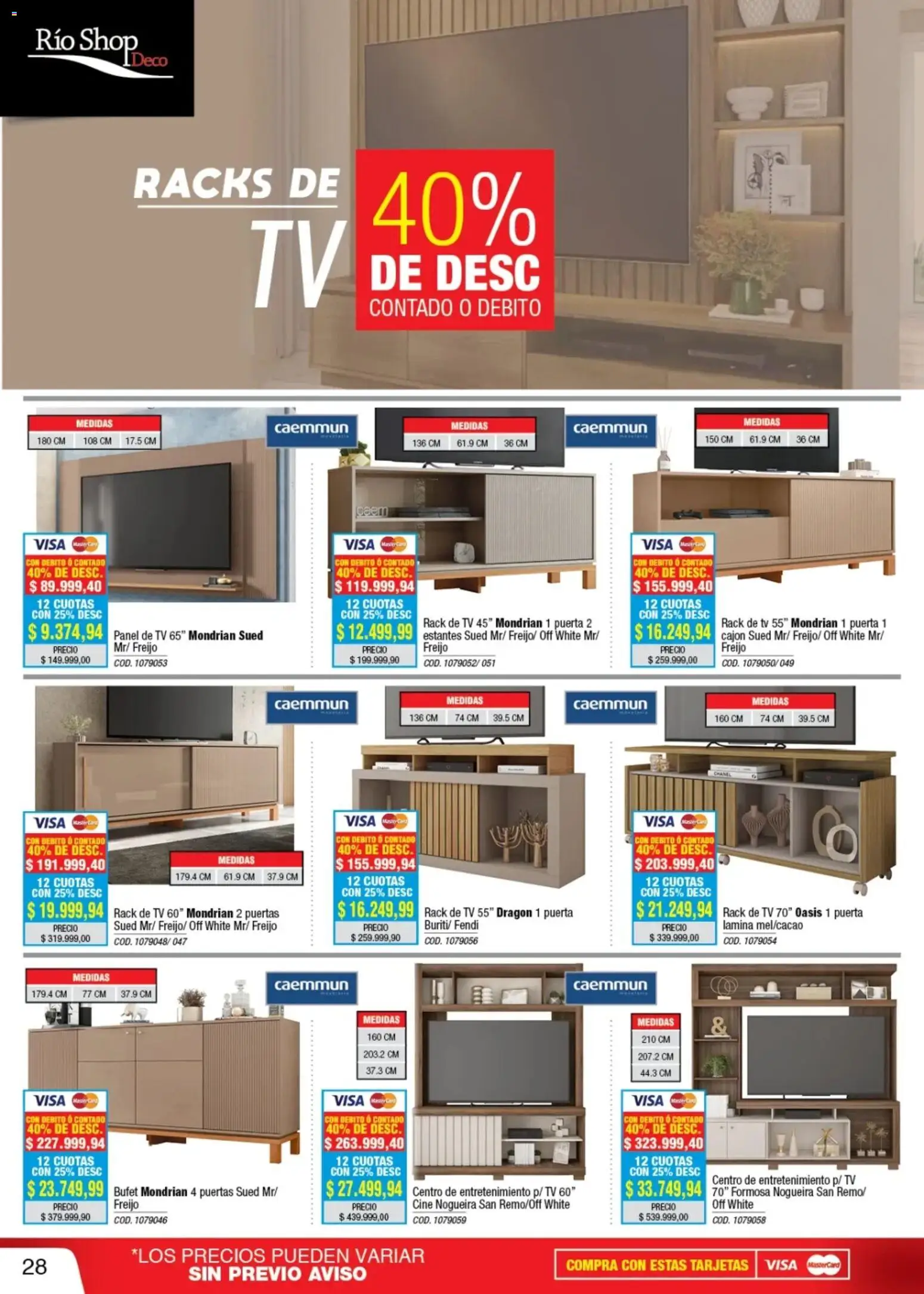 Vista previa del folleto de la tienda Río Shop Deco válido desde el 12/10/2026 