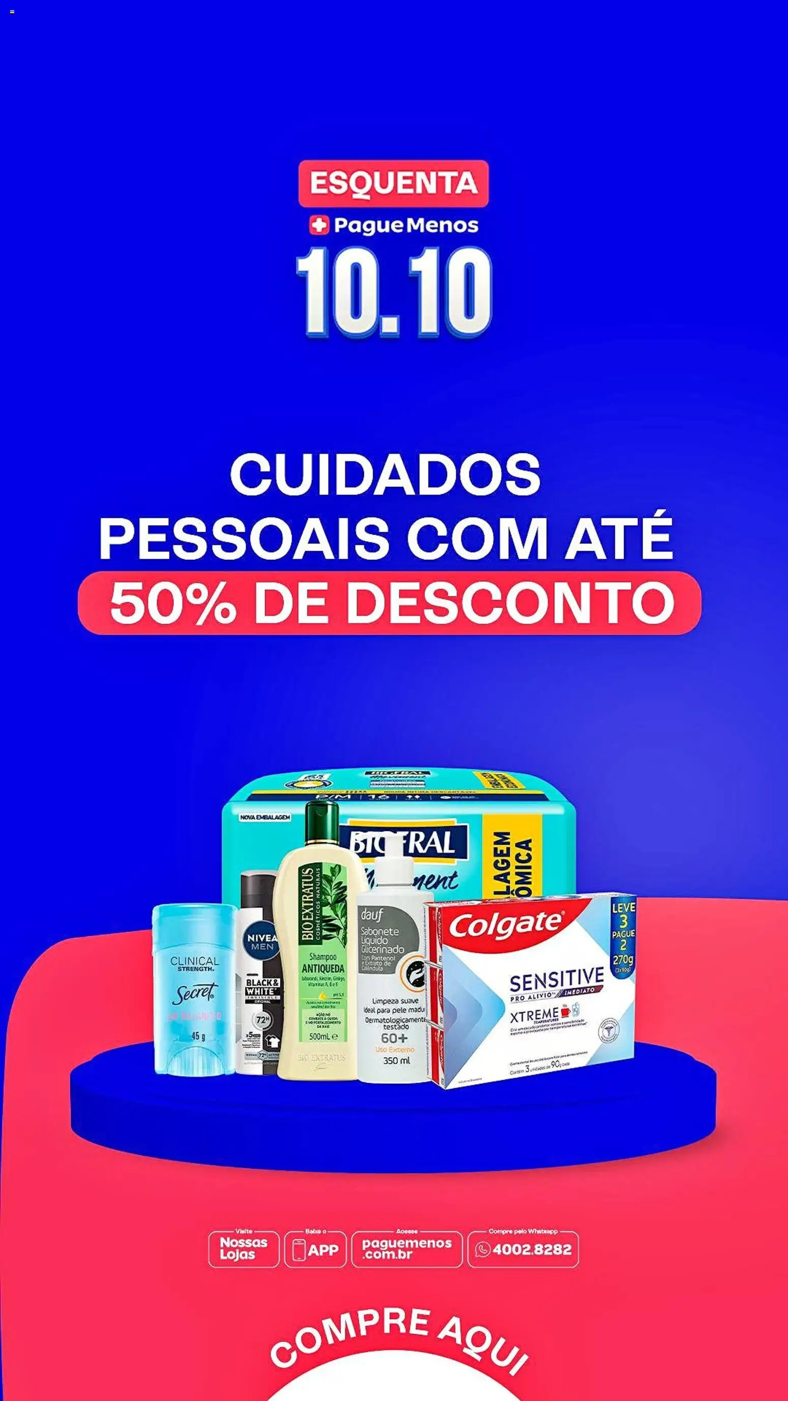 Pré-Visualização do folheto "Pague Menos - Catálogo atual" da loja Pague Menos válido a partir de 05/10/2026