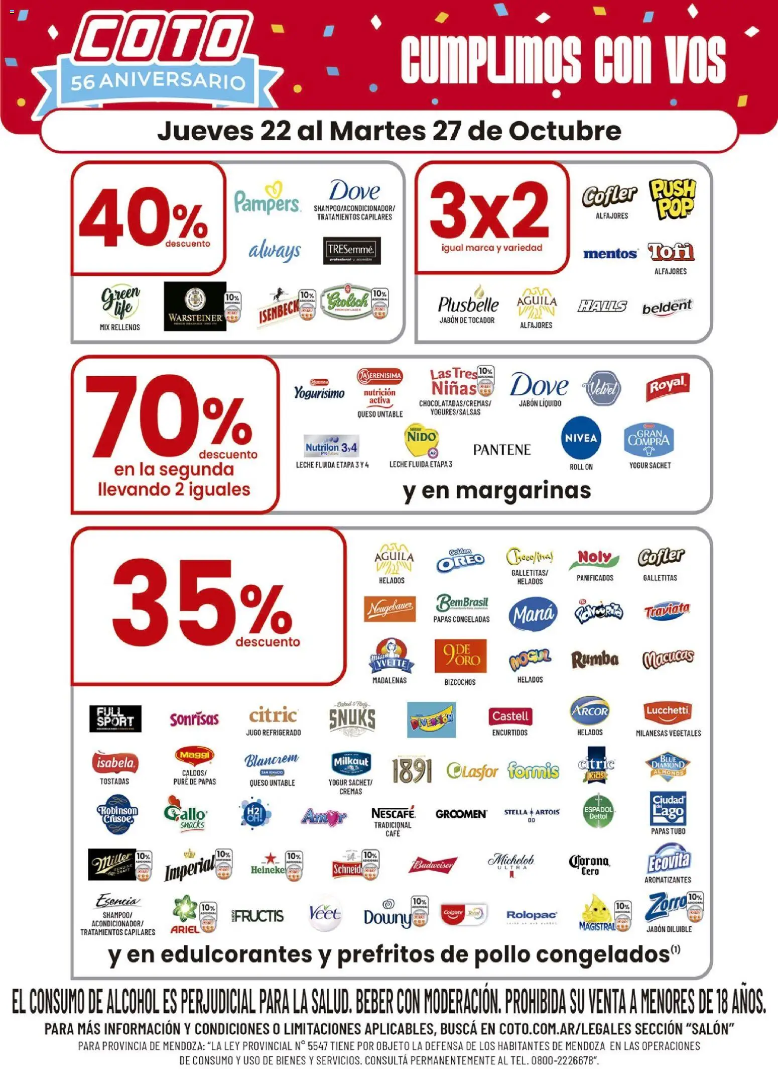 Vista previa del folleto de la tienda Coto válido desde el 22/10/2026 