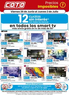 Vista previa del folleto de la tienda Coto válido desde el 26/06/2026 