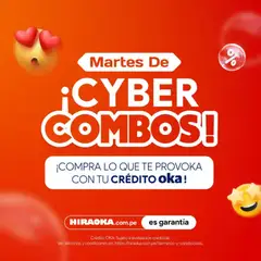 Vista previa de Catálogo Hiraoka - Martes De Combos de la tienda Hiraoka válido desde 07/07/2026